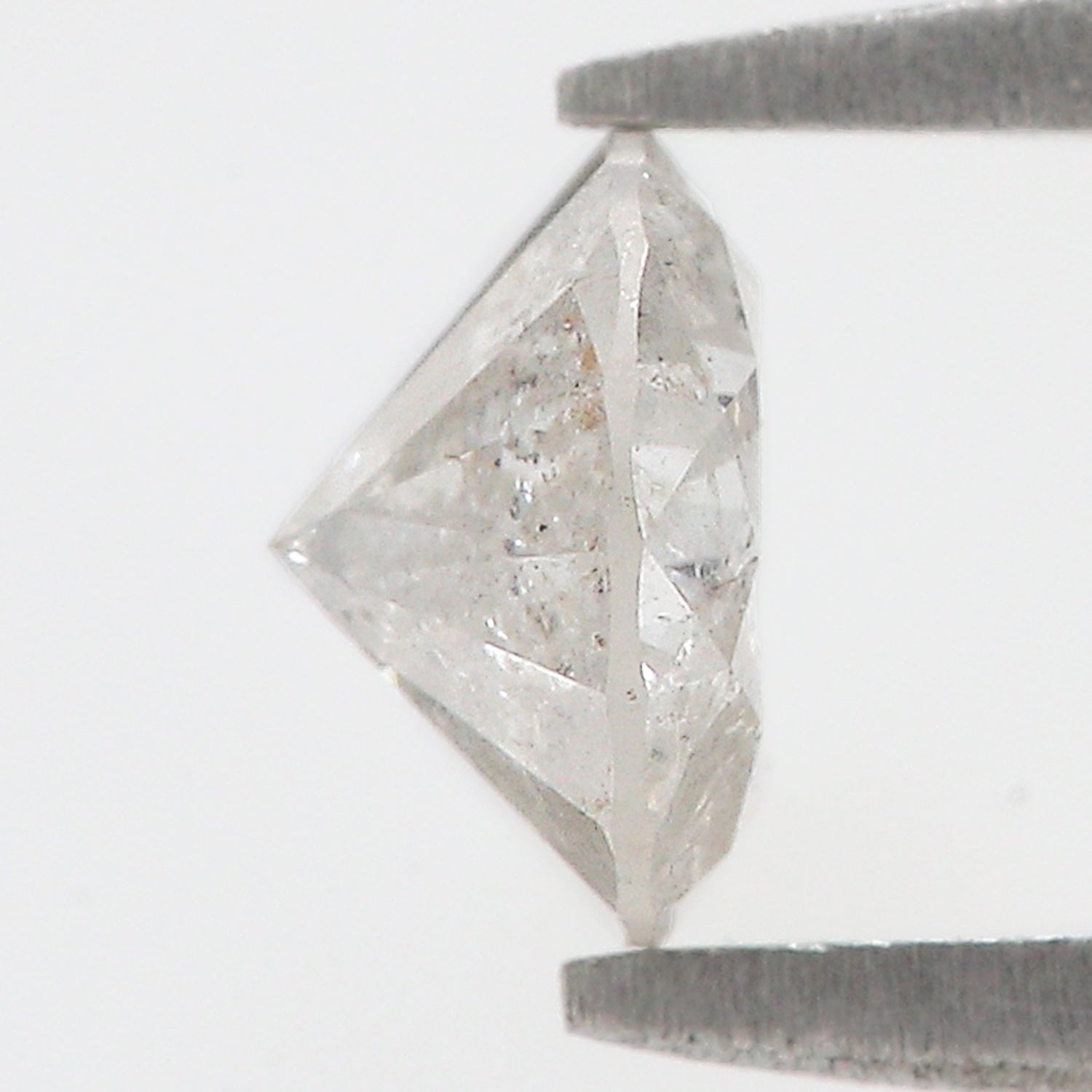 0.78 CT Natural Loose Round Shape Diamond Grey Color Round Cut Diamond 5.80 MM Natural Loose Diamond Round Brilliant Cut Diamond QL5798