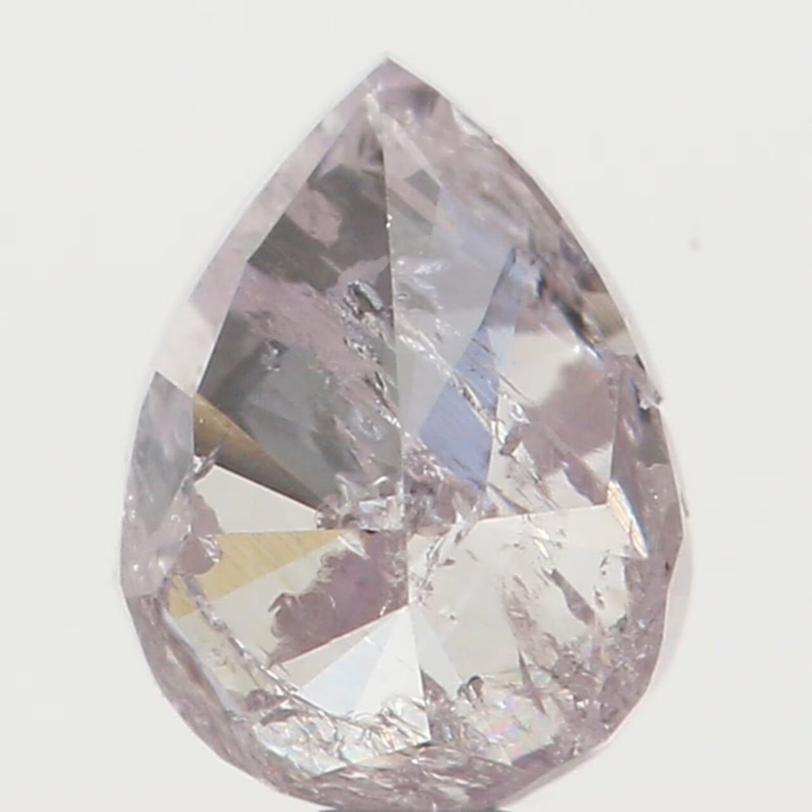 0.24 Ct Natural Loose Pear Shape Diamond Pink Color Pear Cut Diamond 4.20 MM Natural Loose Diamond Pink Pear Brilliant Cut Diamond N7183