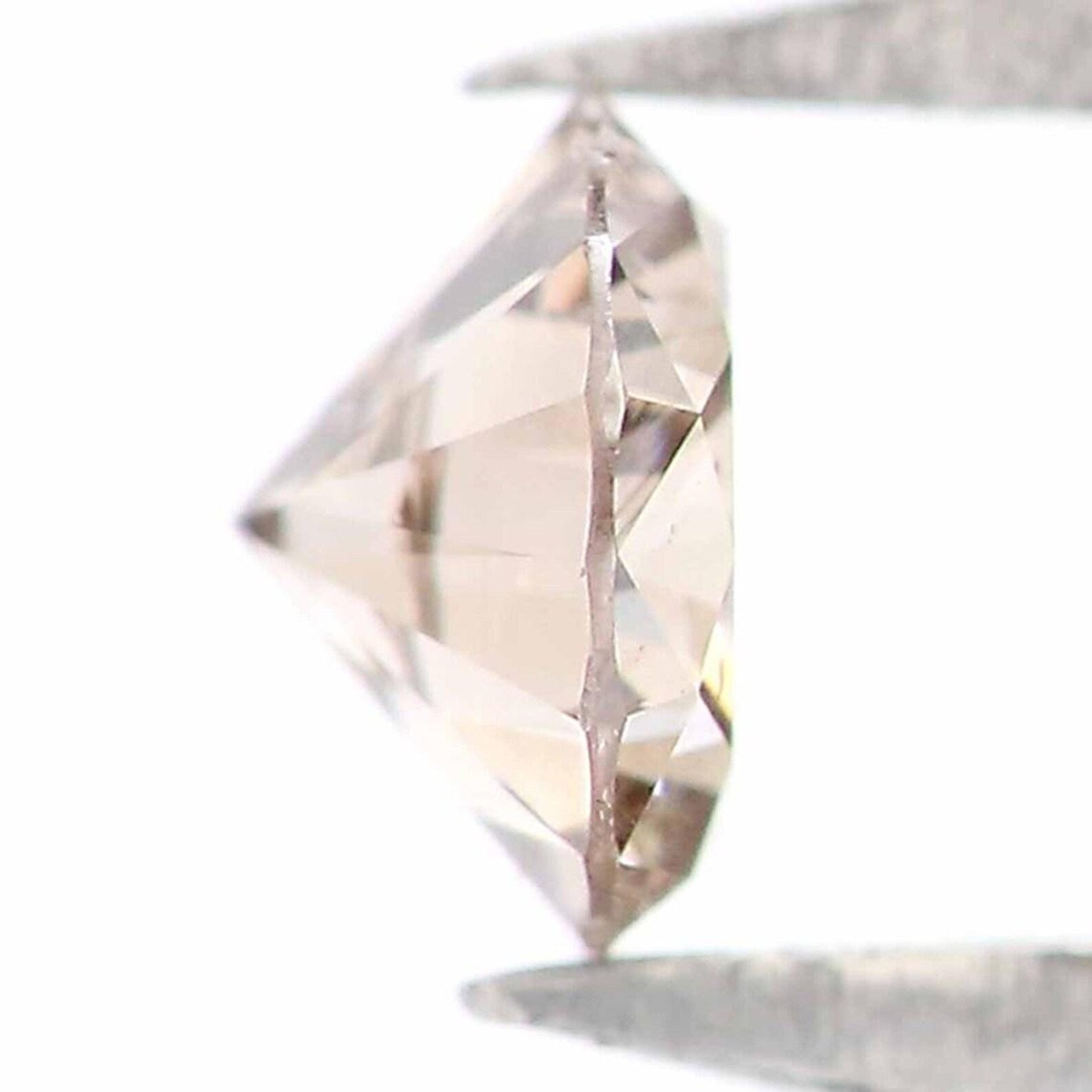 0.17 Ct Natural Loose Round Shape Diamond Brown Color Round Diamond 3.60 MM Natural Diamond Brown Color Round Brilliant Cut Diamond NQ1949