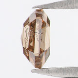 Natural Loose Hexagon Diamond, Brown Color Diamond, Natural Loose Diamond, Hexagon Rose Cut Diamond, 0.28 CT Hexagon Shape Diamond L585