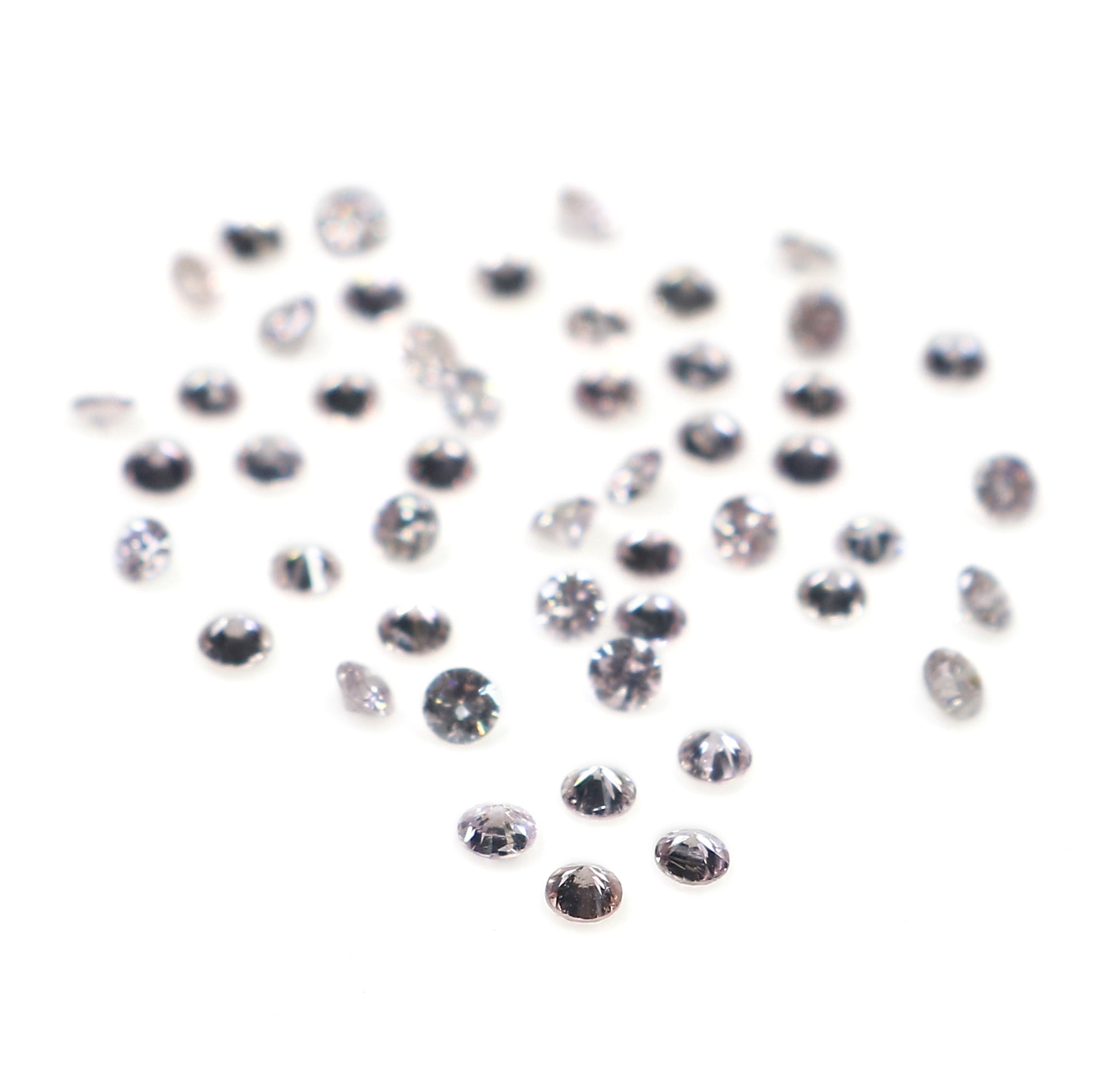 0.70 Ct Natural Loose Round Shape Diamond Pink Color Round Cut Diamond 1.45 MM Natural Loose Pink Color Round Brilliant Cut Diamond LQ894