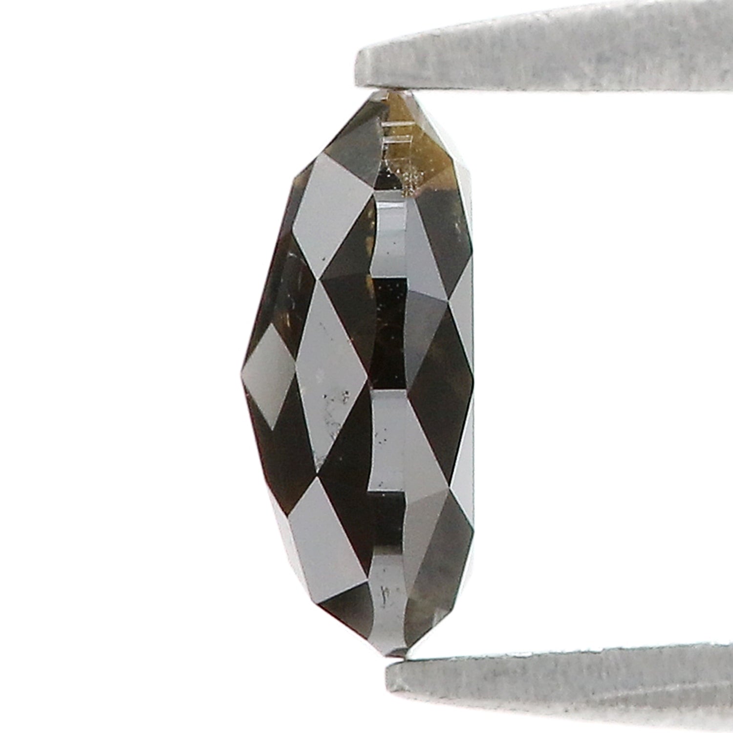 1.10 CT Natural Loose Oval Shape Diamond Brown Color Oval Cut Diamond 7.15 MM Natural Brown Diamond Oval Rose Cut Diamond L3402