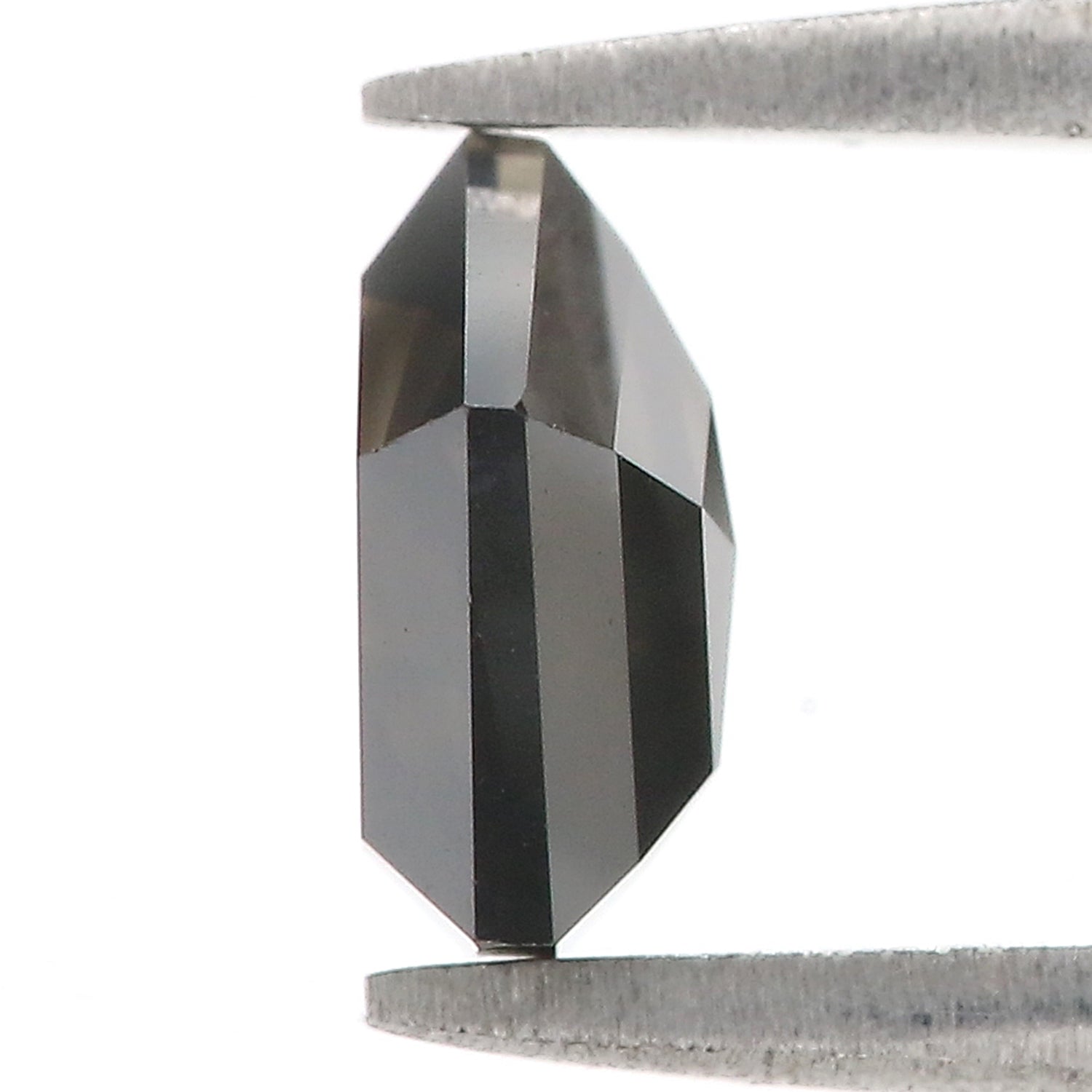 1.74 Ct IGI CERTIFIED Natural Loose Pentagon Cut Diamond Black Color Diamond 8.05 MM Natural Loose Diamond Pentagon Shape Diamond  QL9381