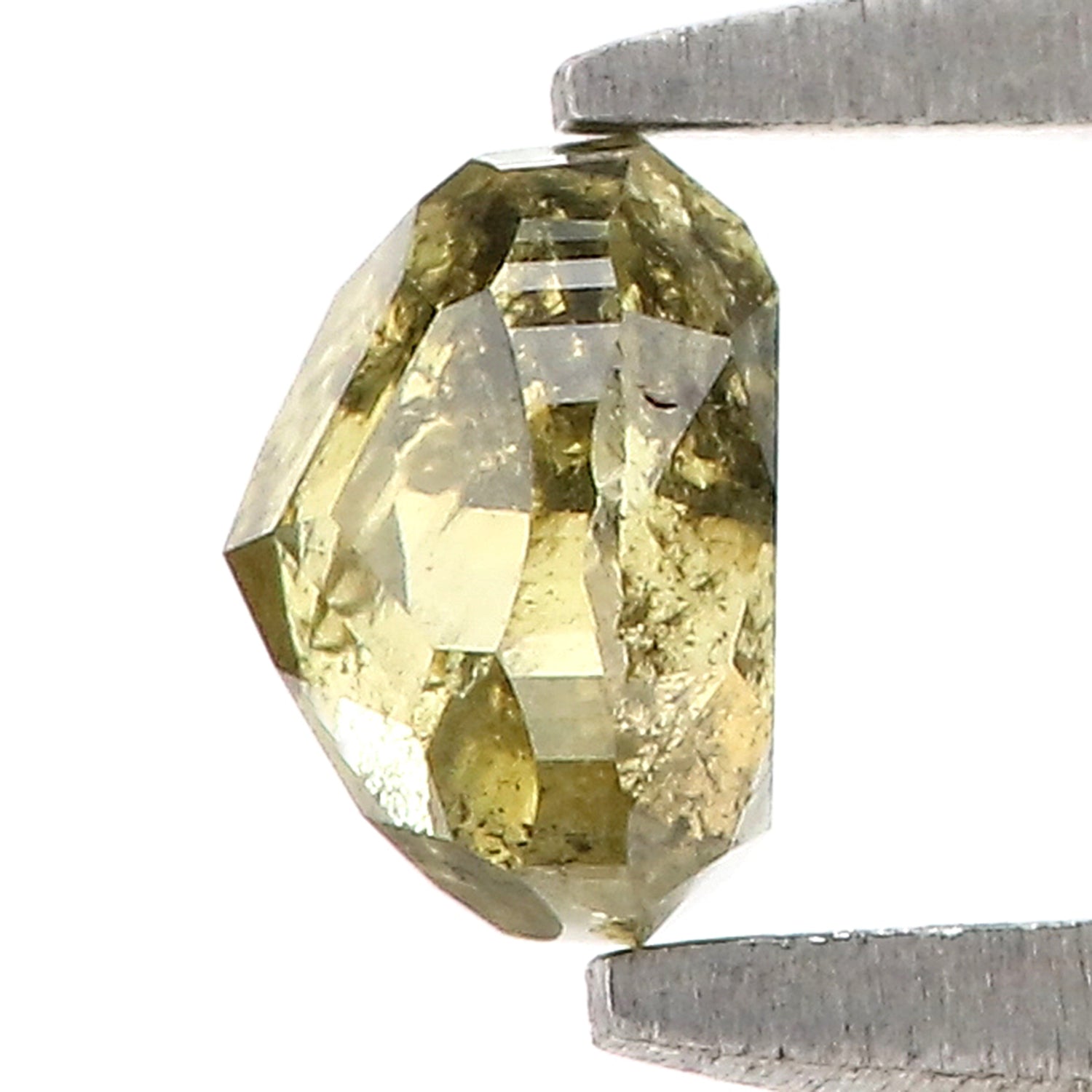 0.41 CT Natural Loose Cushion Shape Diamond Yellow Color Cushion Cut Diamond 4.40 MM Natural Loose Green Color Cushion Brilliant Cut Diamond LQ5634