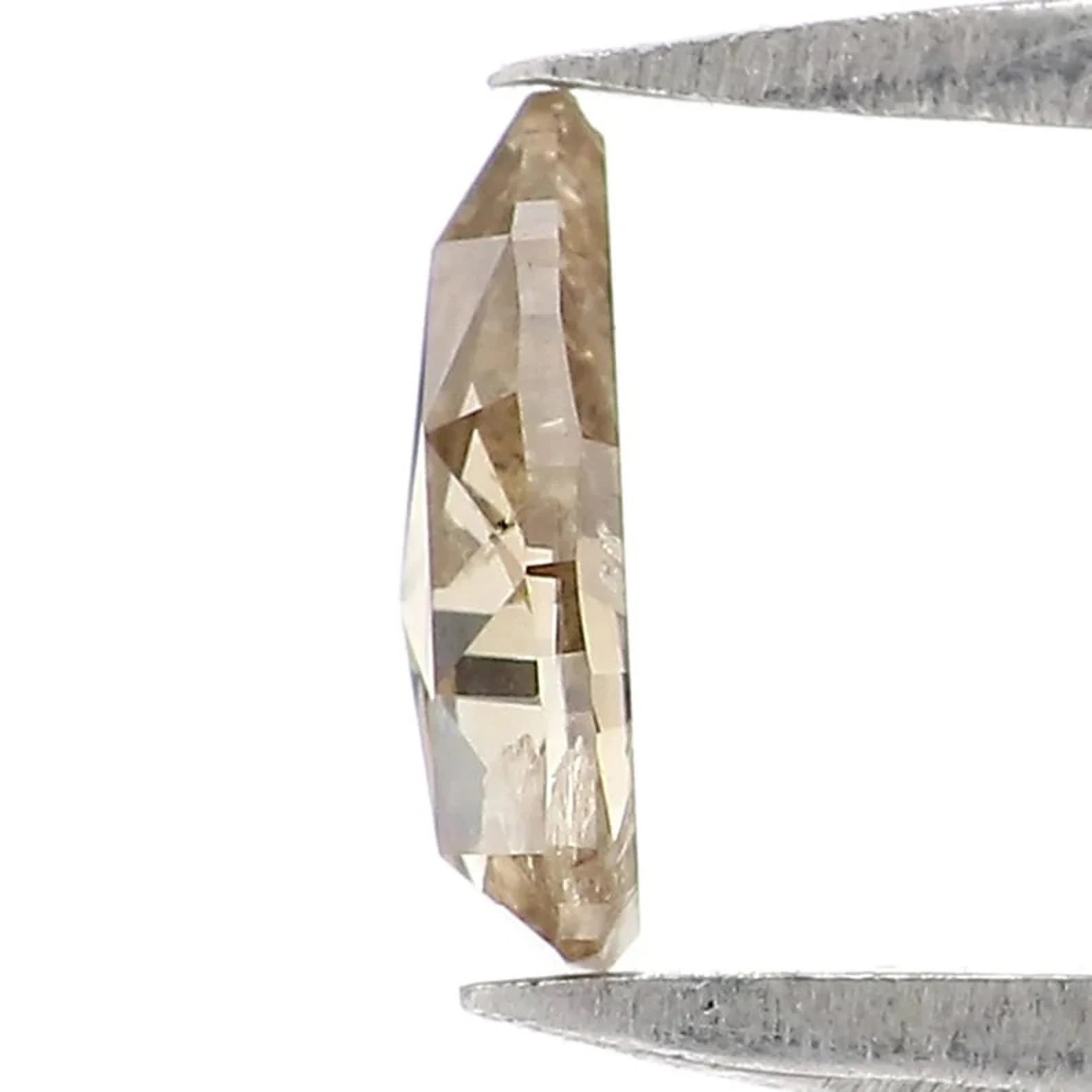 0.33 CT Natural Loose Pear Shape Diamond Brown Color Pear Cut Diamond 6.10 MM Natural Loose Diamond Brown Color Pear Rose Cut Diamond NQ6996