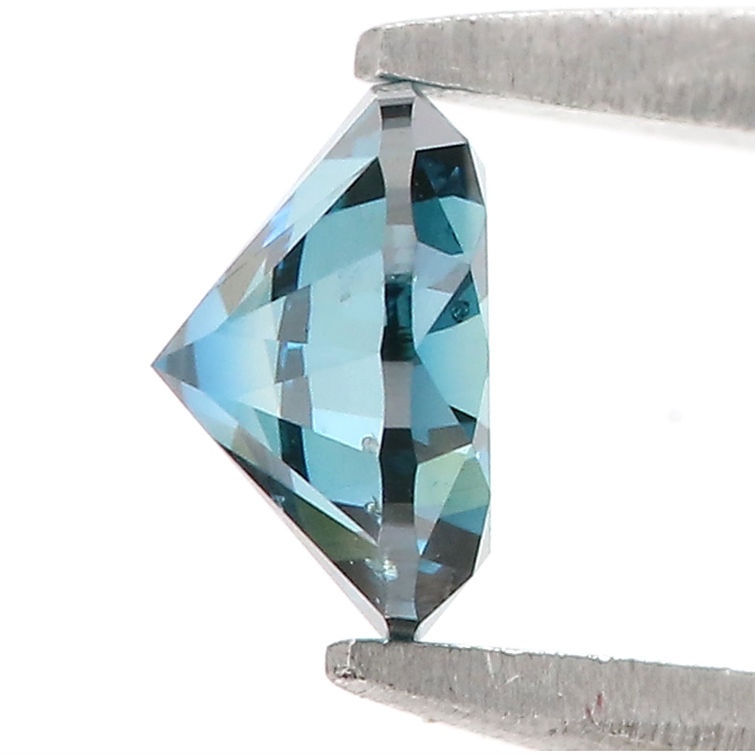 0.66 Ct Natural Loose Round Shape Diamond Blue Color Round Cut Diamond 5.50 MM Natural Loose Blue Diamond Round Brilliant Cut Diamond QL9739