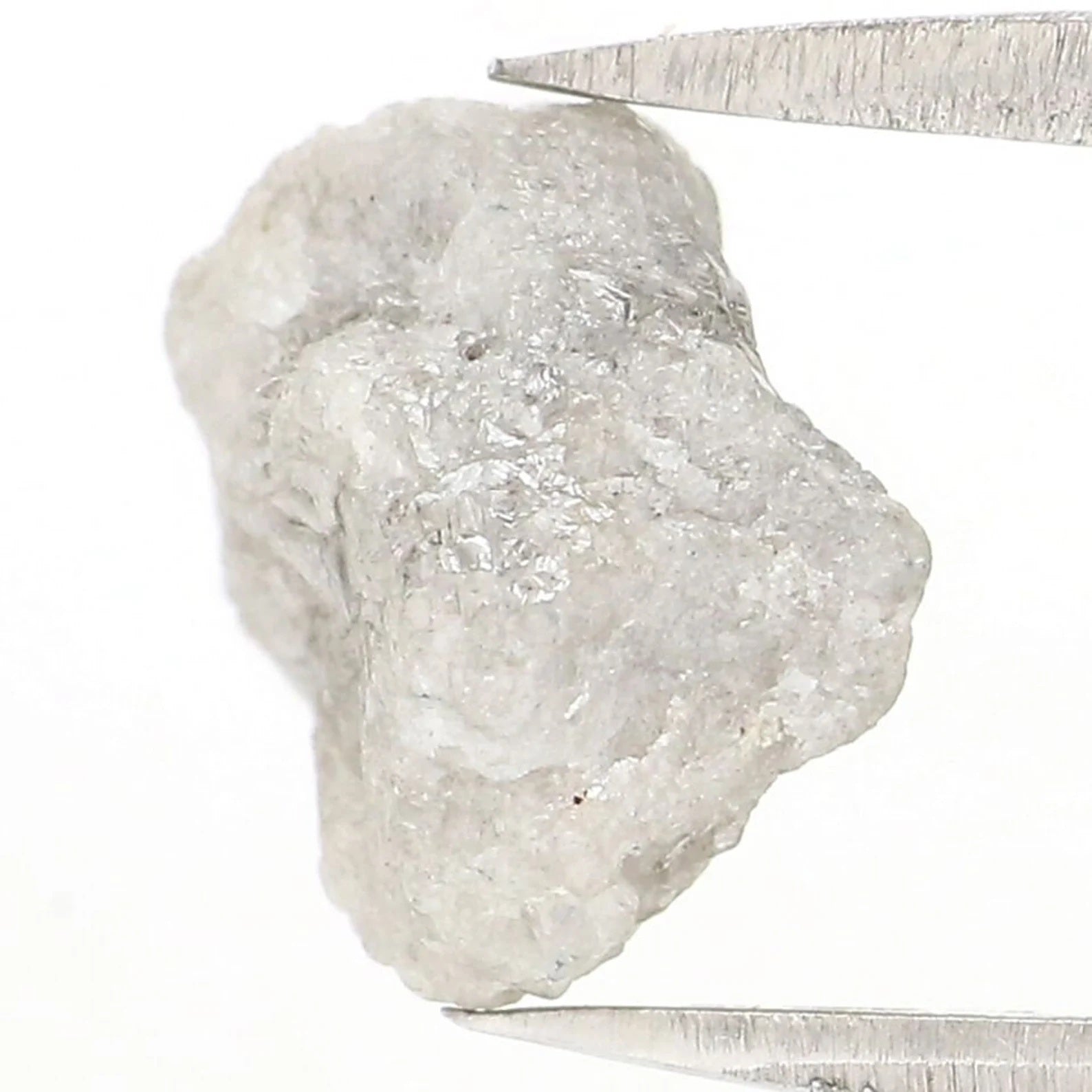 3.54 CT Natural Loose Rough Shape Diamond Grey Color Rough Cut Diamond 9.80 MM Natural Loose Diamond Grey Rough Irregular Cut Diamond NQ2409