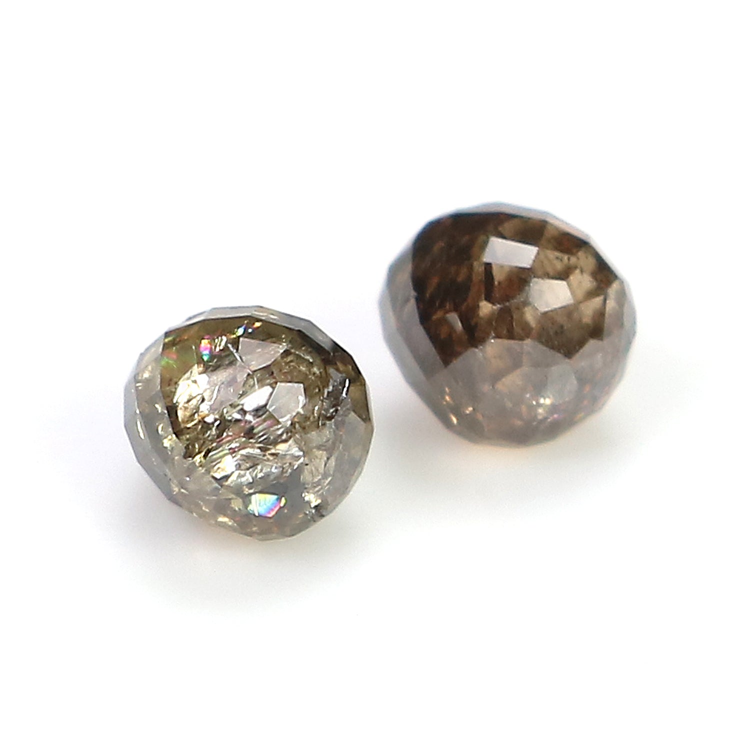 0.86 Ct Natural Loose Briolette Shape Diamond Brown Color Drop Cut Diamond 4.00 MM Natural Loose Diamond Brown Briolette Cut Diamond LQ9990