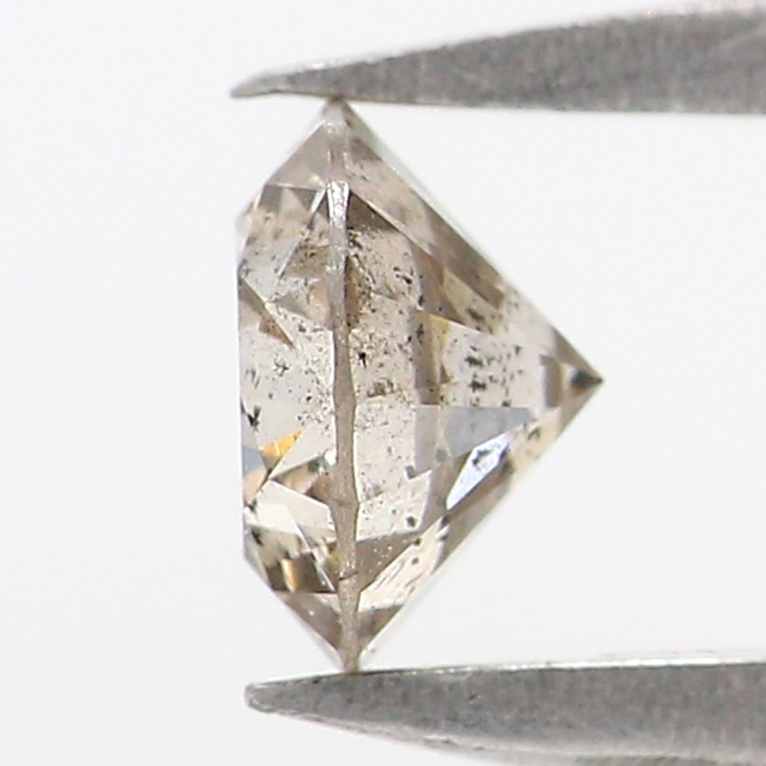 0.33 Ct Natural Loose Round Shape Diamond Brown Color Round Cut Diamond 4.40 MM Natural Loose Brown Color Round Brilliant Cut Diamond KQ1068