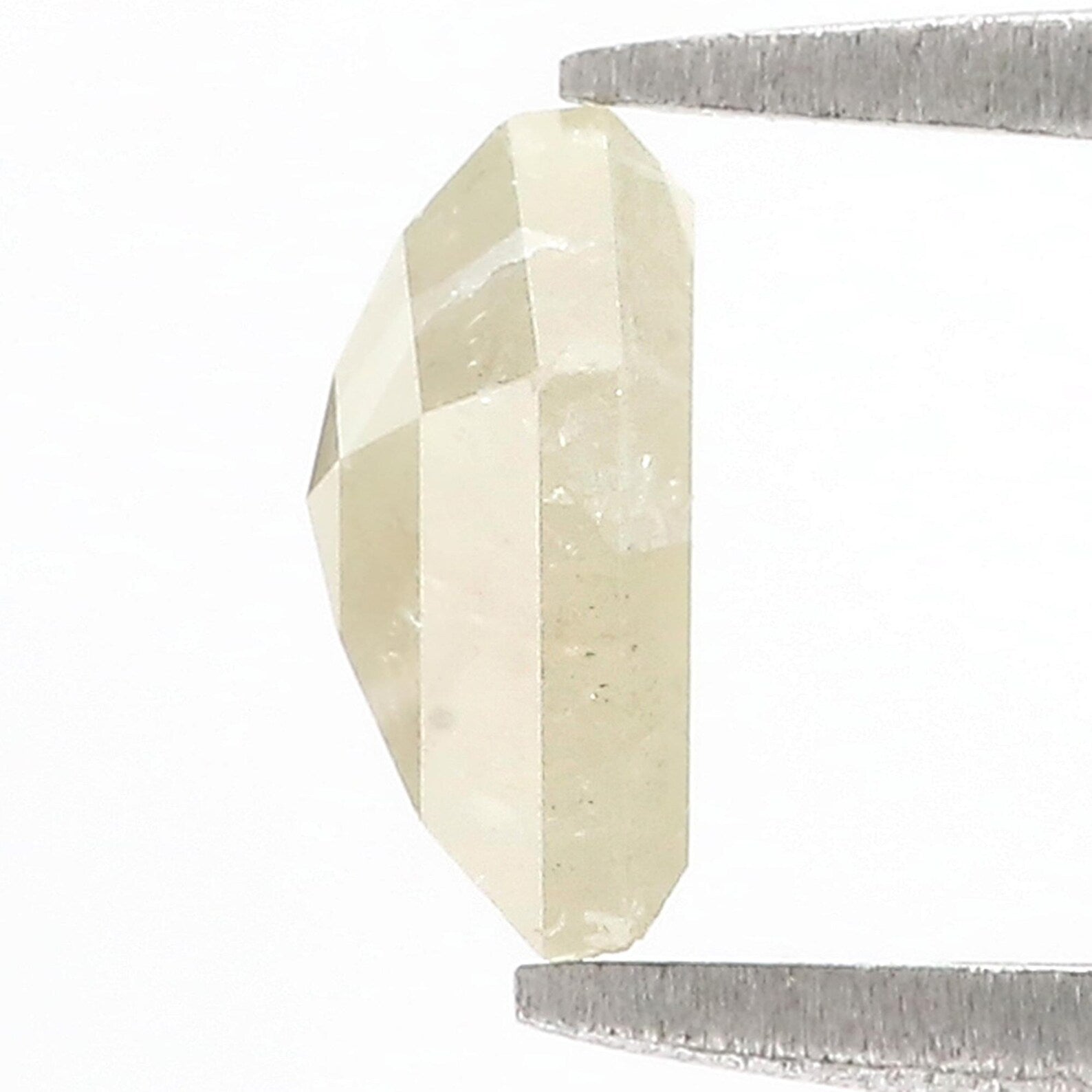 1.27 CT Natural Loose Kite Shape Diamond Grey Color Kite Cut Diamond 8.00 MM Natural Loose Diamond Grey Color Kite Rose Cut Diamond N8418