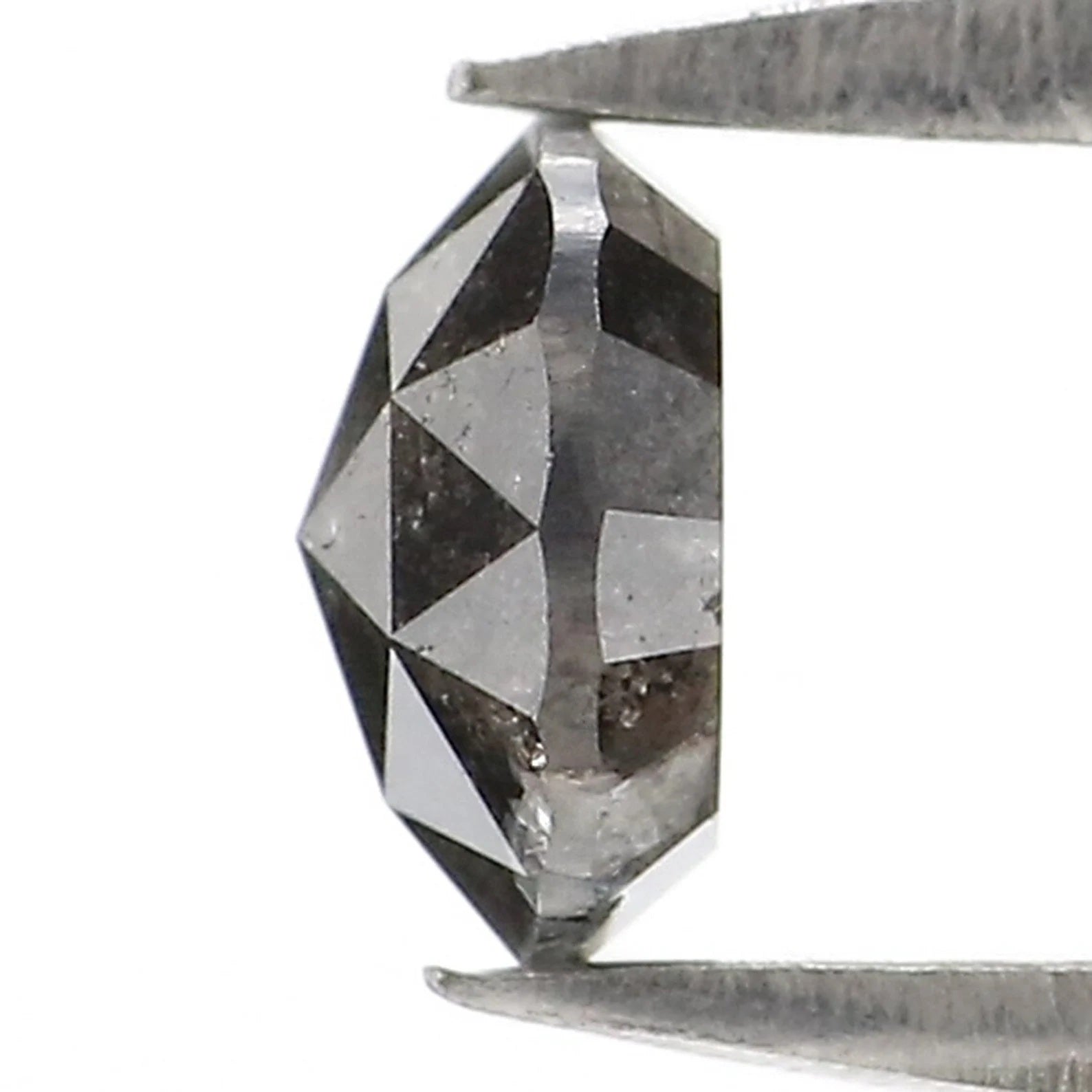 0.43 CT Natural Loose Round Rose Cut Diamond Salt And Pepper Round Diamond 4.65 MM Natural Loose Diamond Round Shape Rose Cut Diamond NQ7683