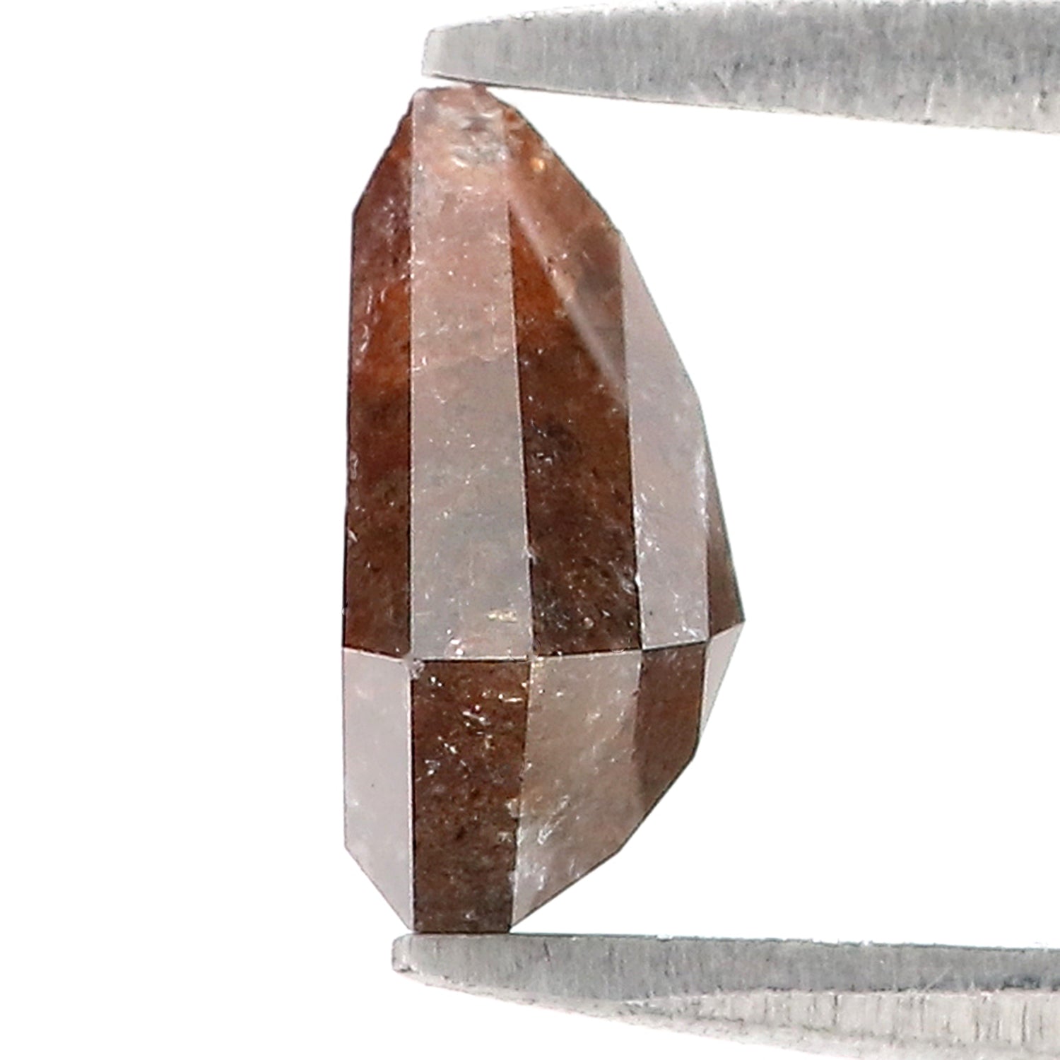 1.80 CT Natural Loose Shield Shape Diamond Brown Color Shield Cut Diamond 8.25 MM Natural Loose Brown Color Shield Rose Cut Diamond LQ9440