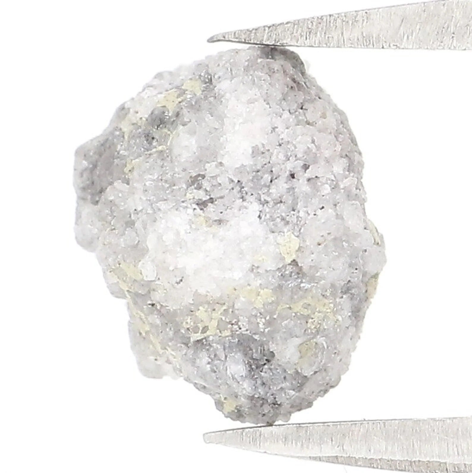 3.12 CT Natural Loose Rough Shape Diamond Grey Color Rough Diamond 9.30 MM Natural Loose Diamond Grey Color Rough Shape Diamond NQ2331