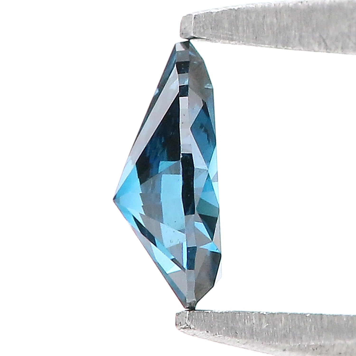 0.28 CT Natural Loose Pear Shape Diamond Blue Color Pear Cut Diamond 5.45 MM Natural Blue Color Diamond Pear Brilliant Cut Diamond LQ899