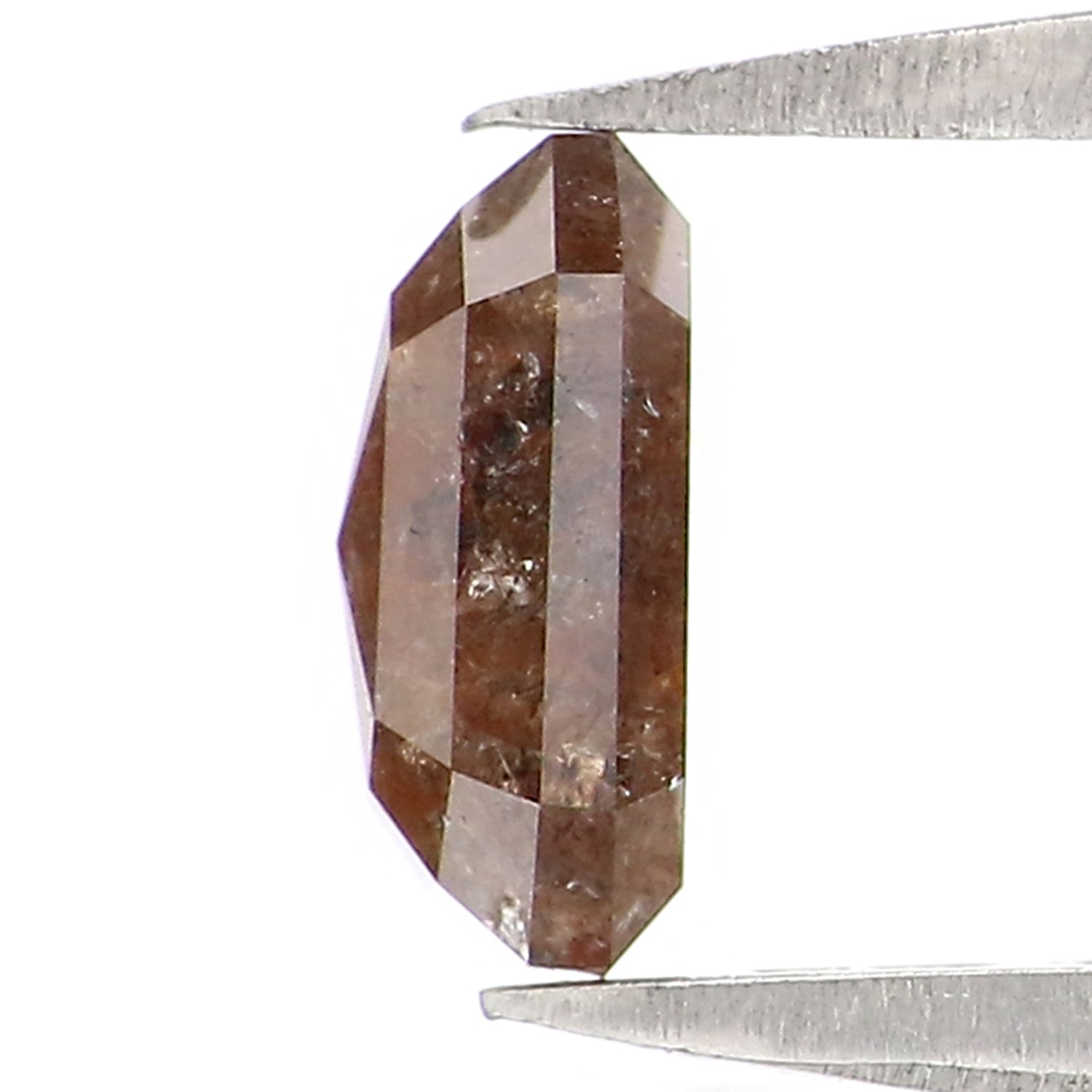 0.79 Ct Natural Loose Emerald Cut Diamond Brown Color Emerald Diamond 6.20 MM Natural Loose Diamond Brown Color Emerald Cut Diamond QL652