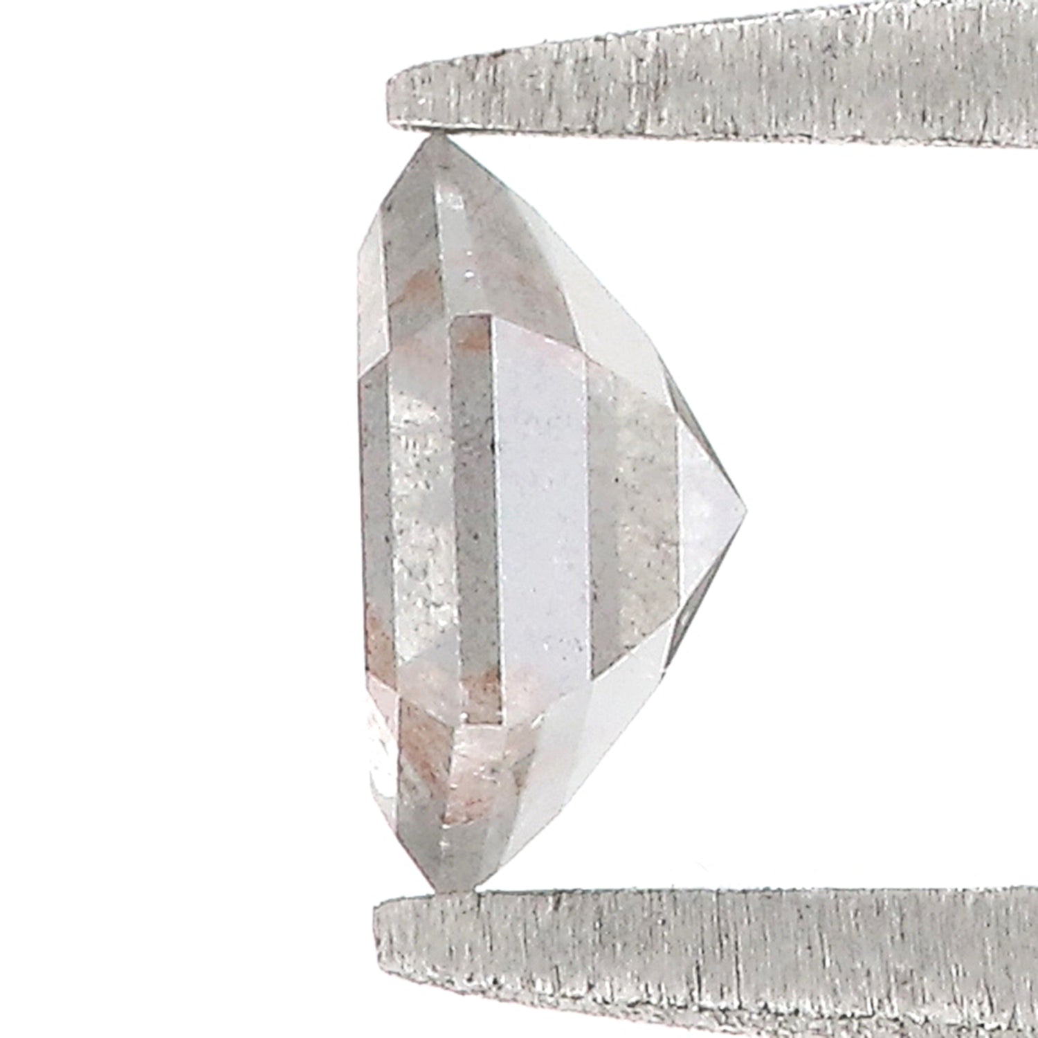 0.46 Ct Natural Loose Hexagon Shape Diamond Grey Hexagon Cut Diamond 5.45 MM Natural Loose Diamond Grey Hexagon Rose Cut Diamond QL9681
