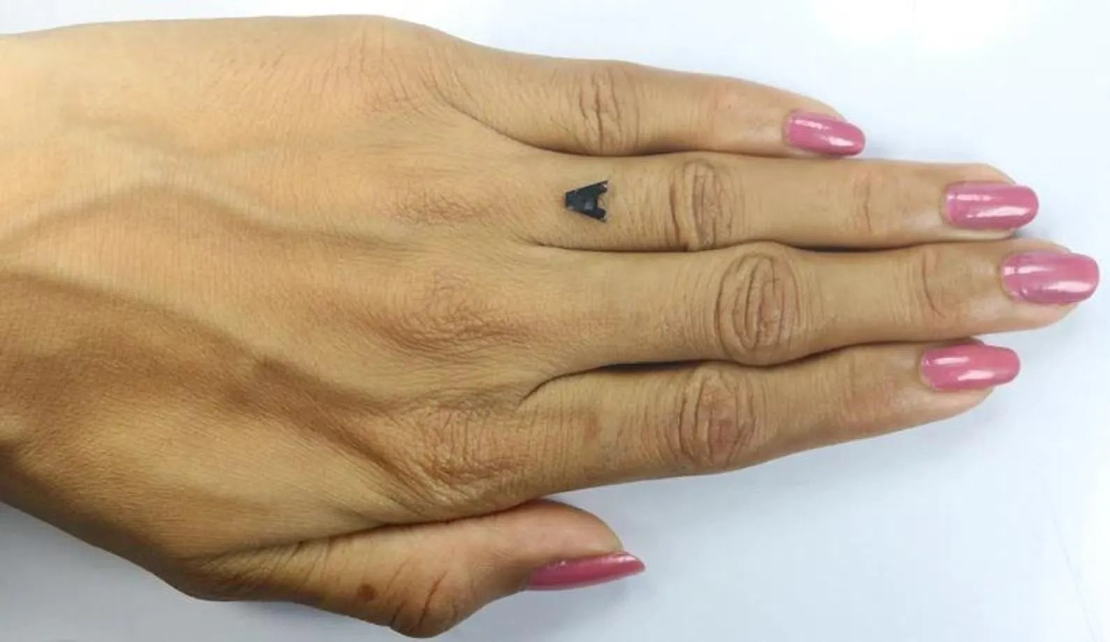 0.68 Ct Natural Loose Alphabet A Diamond Black Color Alphabet Cut Diamond 6.00 MM Natural Loose Diamond Black Alphabet Shape Diamond NQ9905