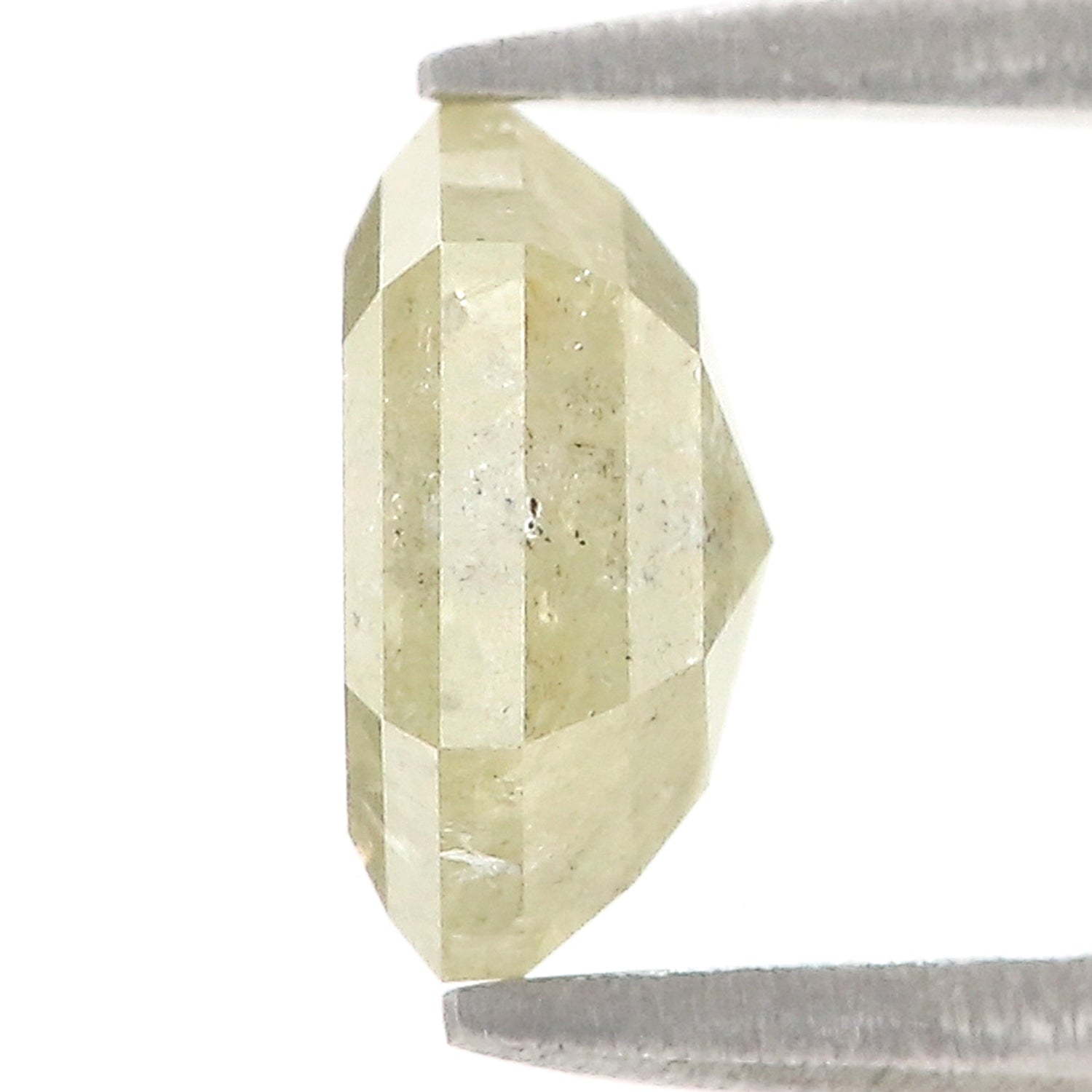 1.77 CT Natural Loose Hexagon Cut Diamond Salt And Pepper Hexagon Diamond 7.90 MM Natural Grey Color Diamond Hexagon Cut Diamond L3464