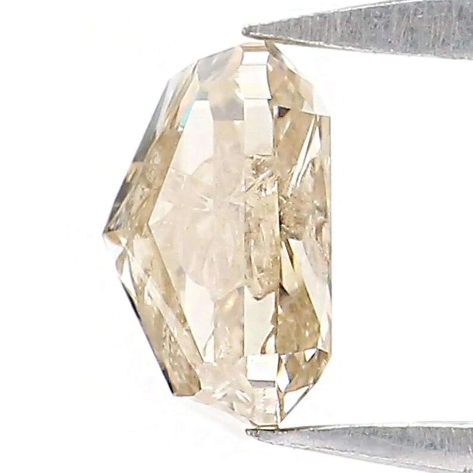 0.71 CT Natural Loose Cushion Shape Diamond Brown Color Cushion Diamond 5.40 MM Natural Brown Color Cushion Brilliant Cut Diamond QN7465