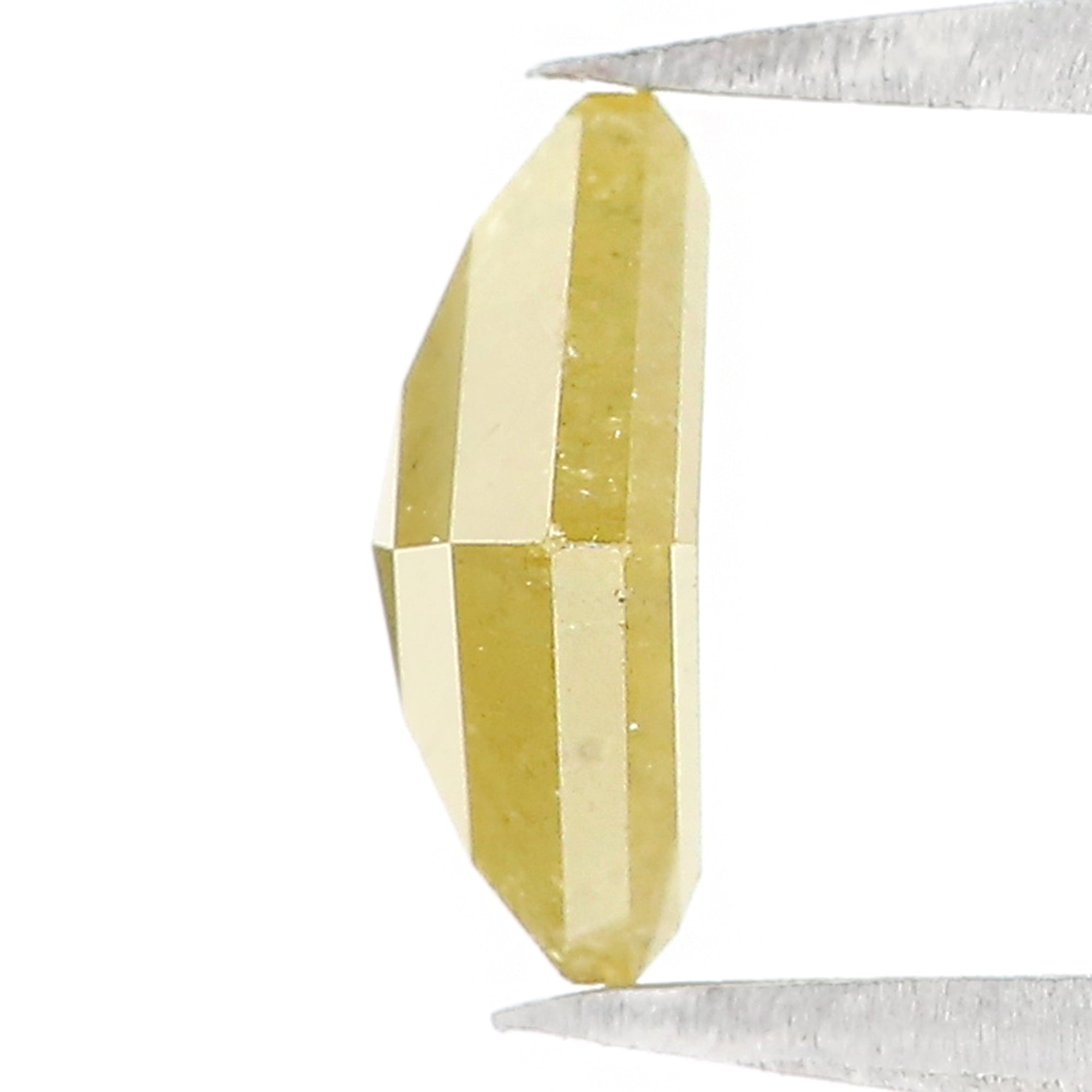 1.29 Ct Natural Loose Kite Shape Diamond Yellow Color Kite Shape Diamond 8.45 MM Natural Loose Diamond Yellow Kite Rose Cut Diamond QK2235