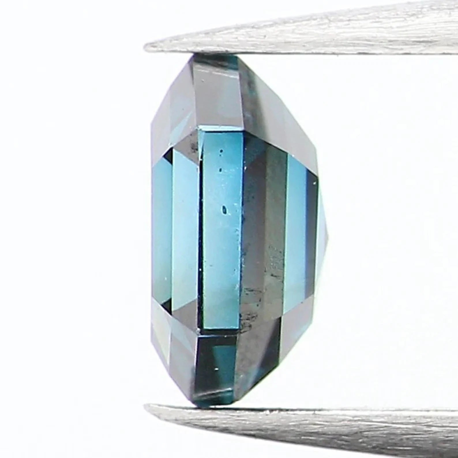 0.33 Ct Natural Loose Hexagon Shape Diamond Blue Color Hexagon Diamond 4.65 MM Natural Loose Diamond Blue Hexagon Rose Cut Diamond NQ1413