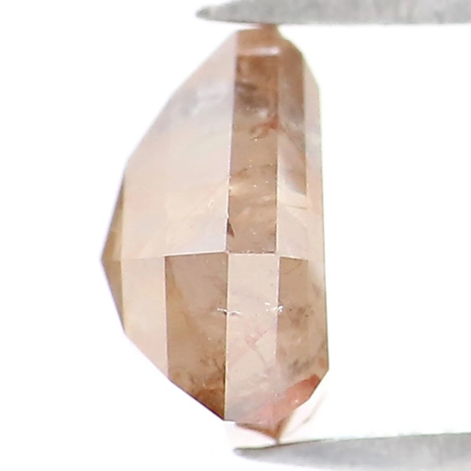 0.89 Ct Natural Loose Shield Shape Diamond Grey Brown Color Shield Cut Diamond 5.60 MM Natural Diamond Grey Brown Shield Cut Diamond NQ755