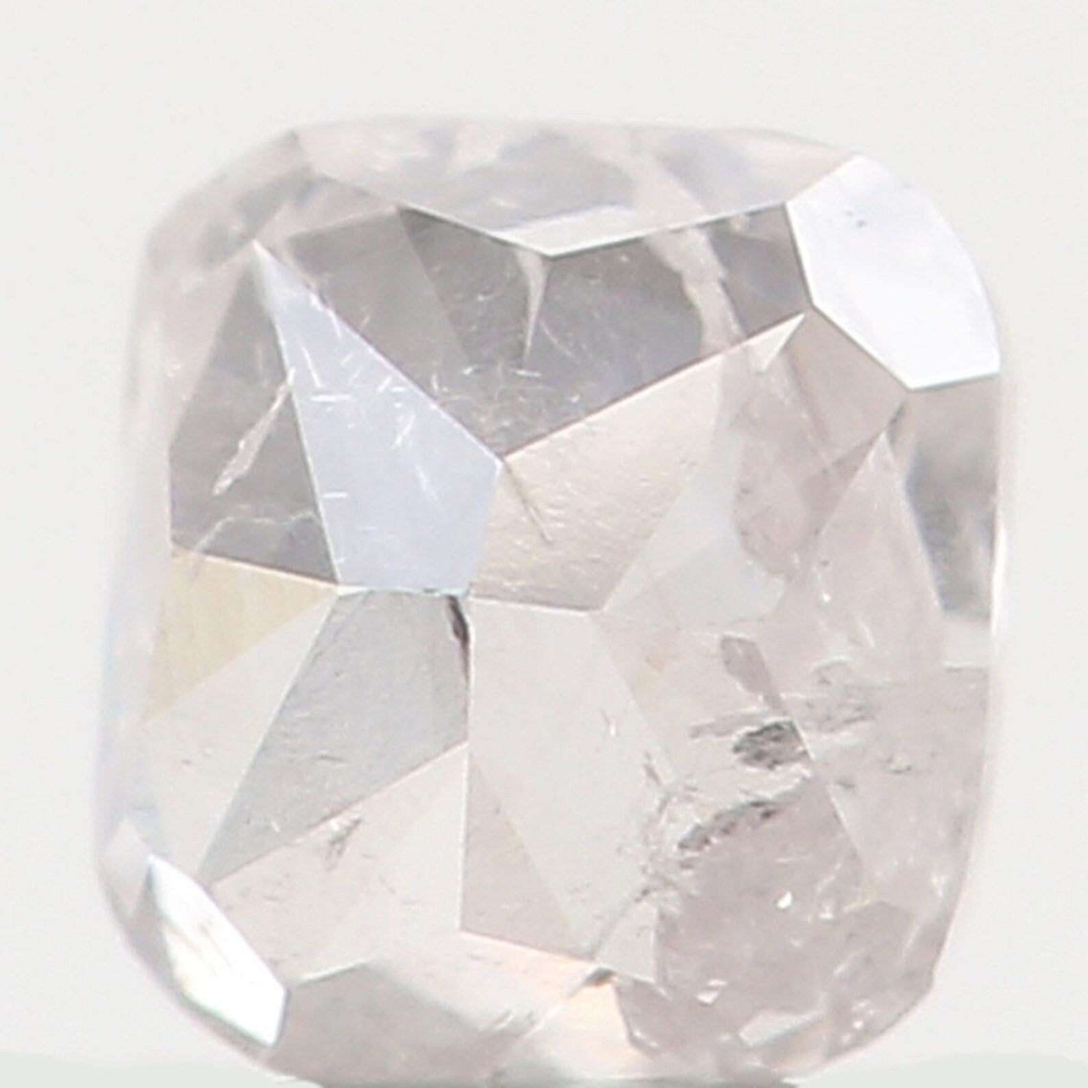 0.14 Ct Natural Loose Diamond Cushion White Grey Color I2 Clarity 2.80 MM N7325