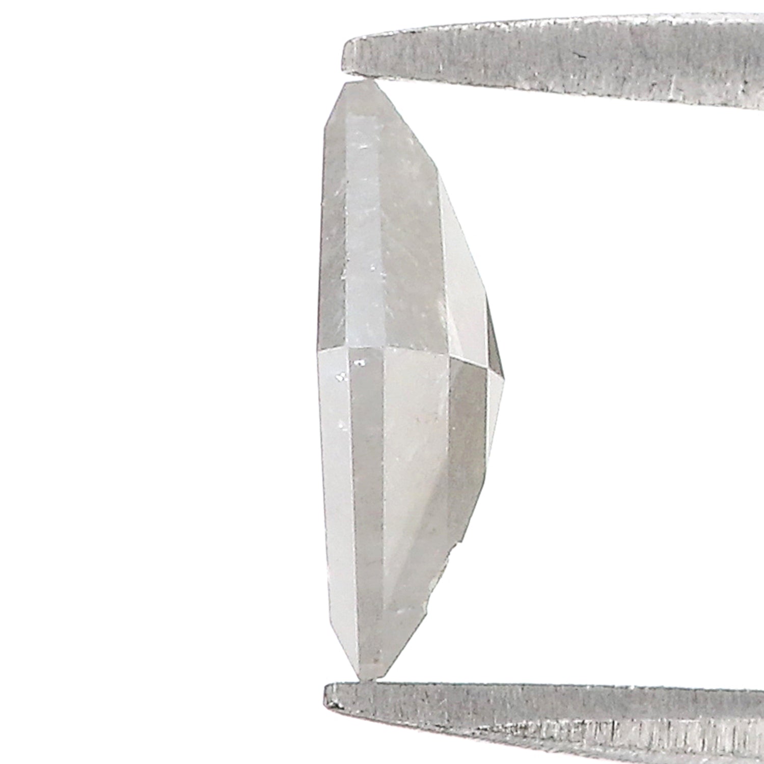 1.00 CT Natural Loose Kite Shape Diamond Salt And Pepper Kite Shape Diamond 9.10 MM Natural Loose Grey Color Kite Rose Cut Diamond QL7955