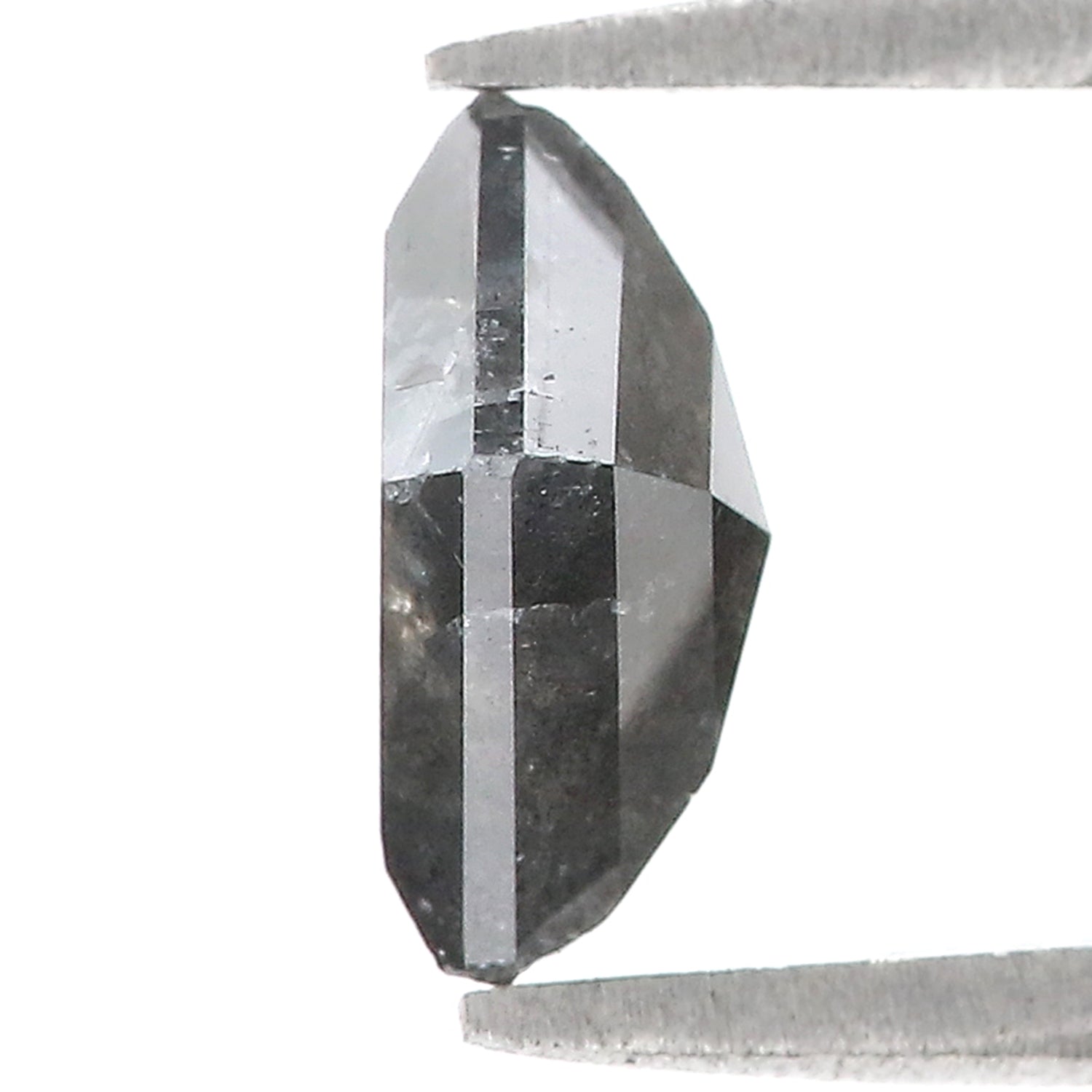 1.63 Ct Natural Loose Kite Shape Diamond Black Color Kite Cut Diamond 9.25 MM Natural Loose Grey Color Diamond Kite Rose Cut Diamond LQ8125