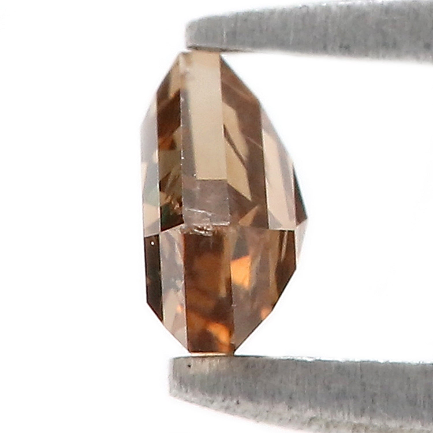 0.39 CT Natural Loose Shield Shape Diamond Brown Color Shield Shape Diamond 4.15 MM Natural Loose Diamond Shield Rose Cut Diamond LQ661