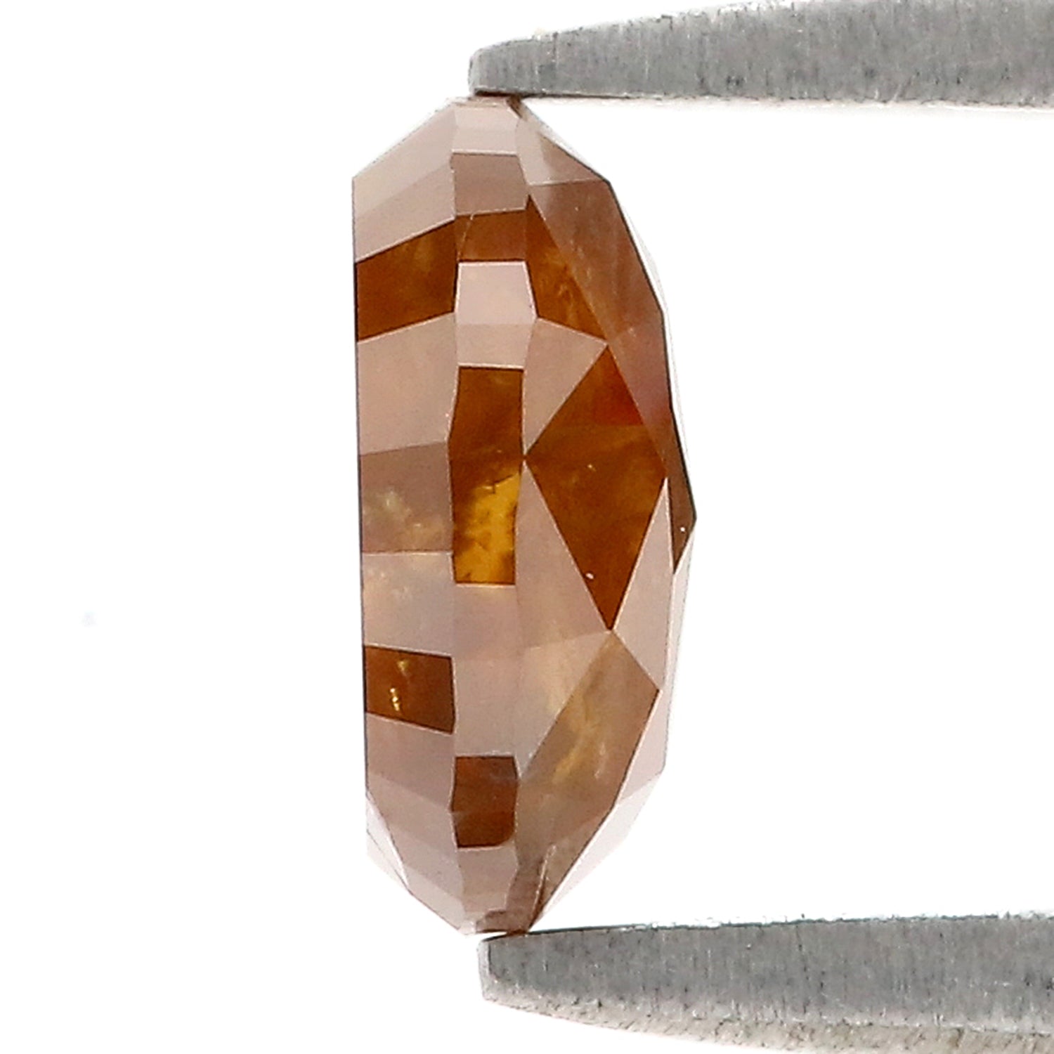 1.02 CT Natural Loose Oval Shape Diamond Brown Color Oval Cut Diamond 6.90 MM Natural Loose Brown Color Diamond Oval Rose Cut Diamond NQ1065