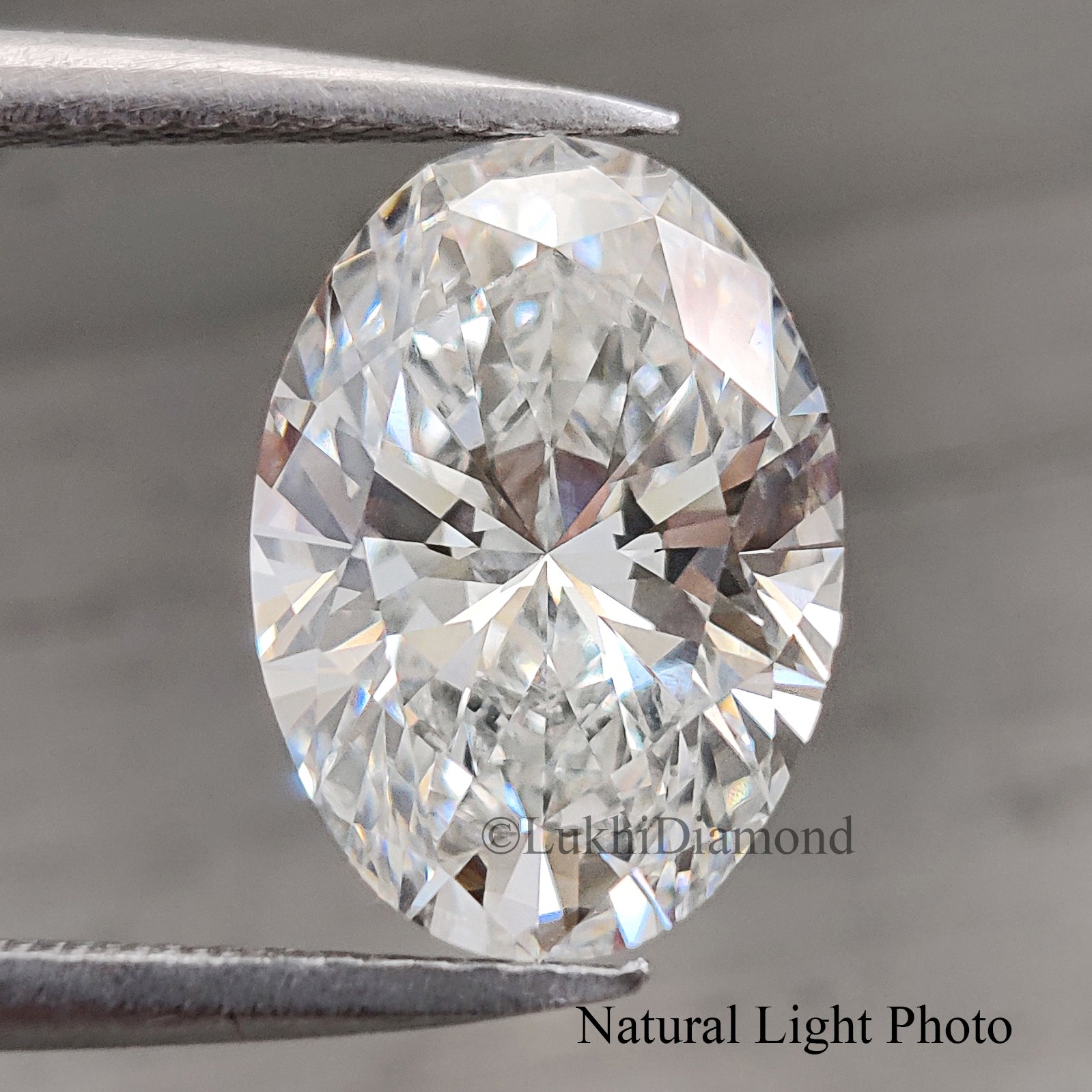 3.05 CT IGI Certified Oval Brilliant Cut Diamond White - D Color VVS1 Clarity Lab Grown Diamond Lab Created Oval Diamond CVD Diamond Q202