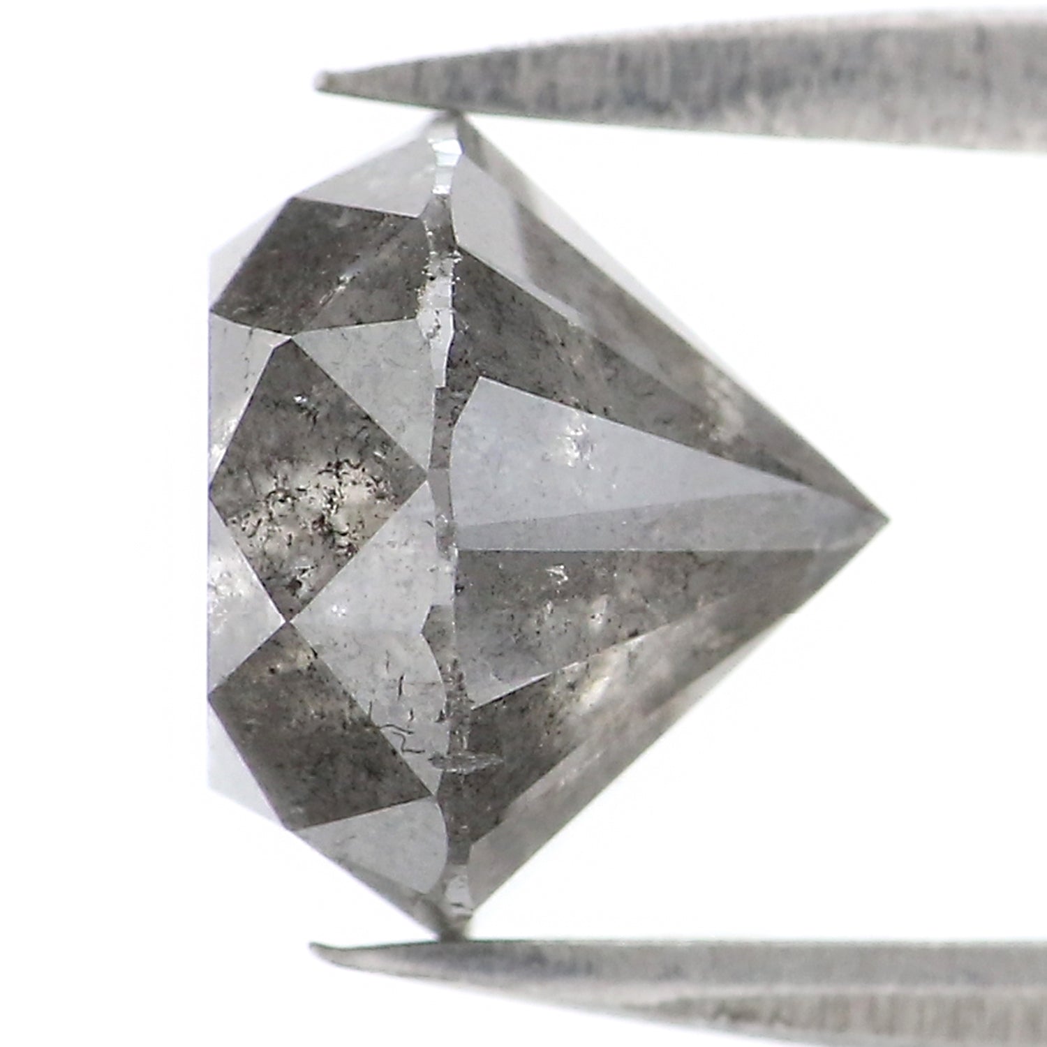 2.68 CT Natural Loose Round Diamond Salt And Pepper Diamond Natural Loose Diamond 7.80 MM Round Brilliant Cut Diamond Round Shape QK1989