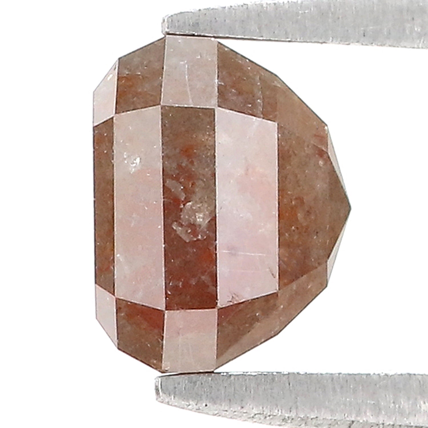 2.20 CT Natural Loose Emerald Diamond Grey Color Diamond Natural Loose Diamond 6.70 MM Brown Emerald Diamond Emerald Shape Diamond LQ7711