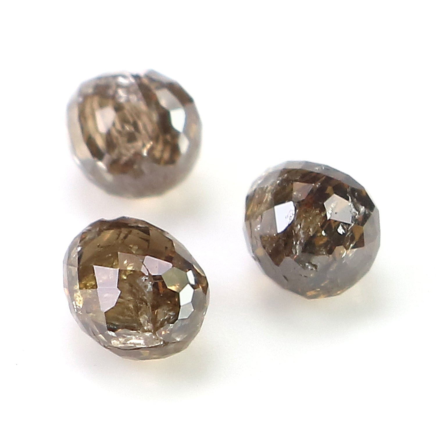 1.38 Ct Natural Loose Briolette Shape Diamond Brown Color Drop Diamond 3.90 MM Natural Loose Diamond Brown Briolette Cut Diamond LQ9986