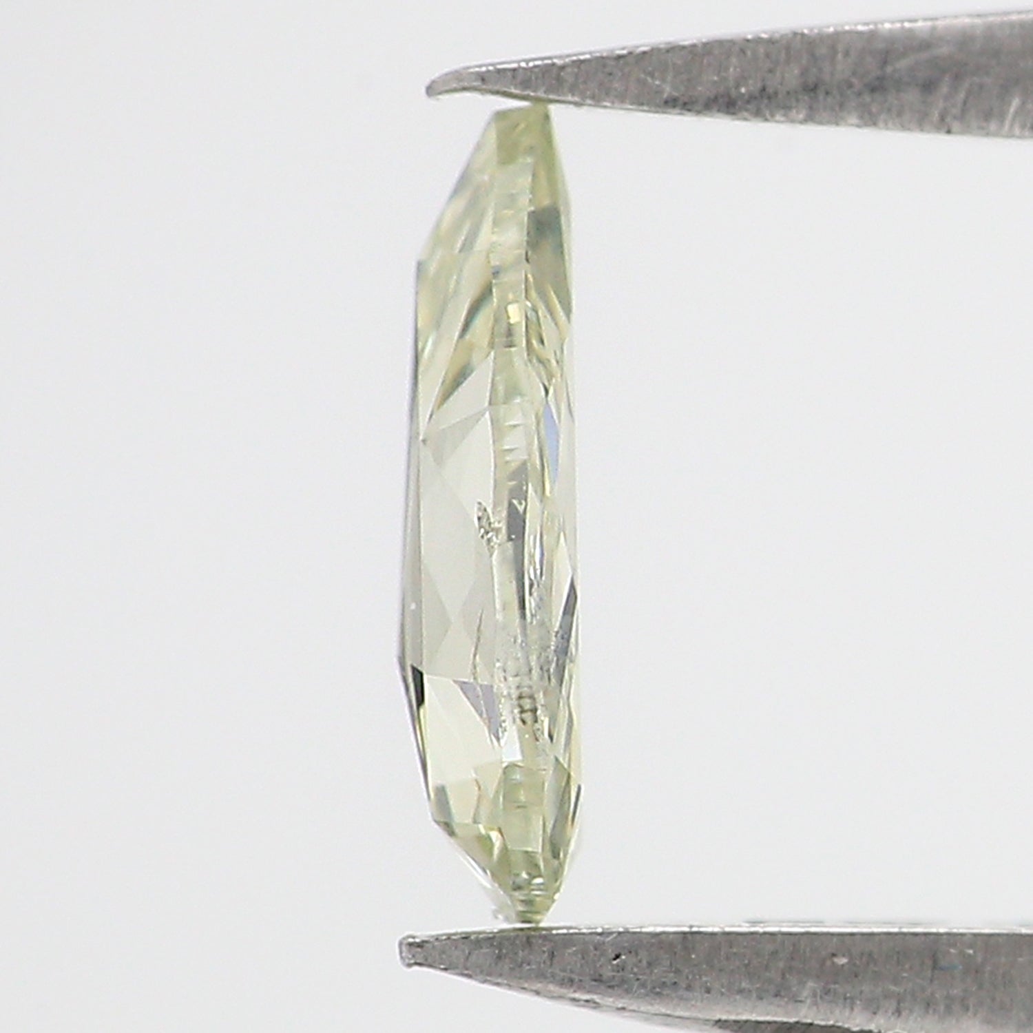 GIA Certified Natural Loose Pear Modified Brilliant Cut Diamond, Fancy Light Green-Yellow Color Diamond, Pear Shape Diamond 0.32 CT KDL4429