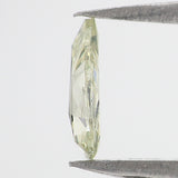 GIA Certified Natural Loose Pear Modified Brilliant Cut Diamond, Fancy Light Green-Yellow Color Diamond, Pear Shape Diamond 0.32 CT L4429