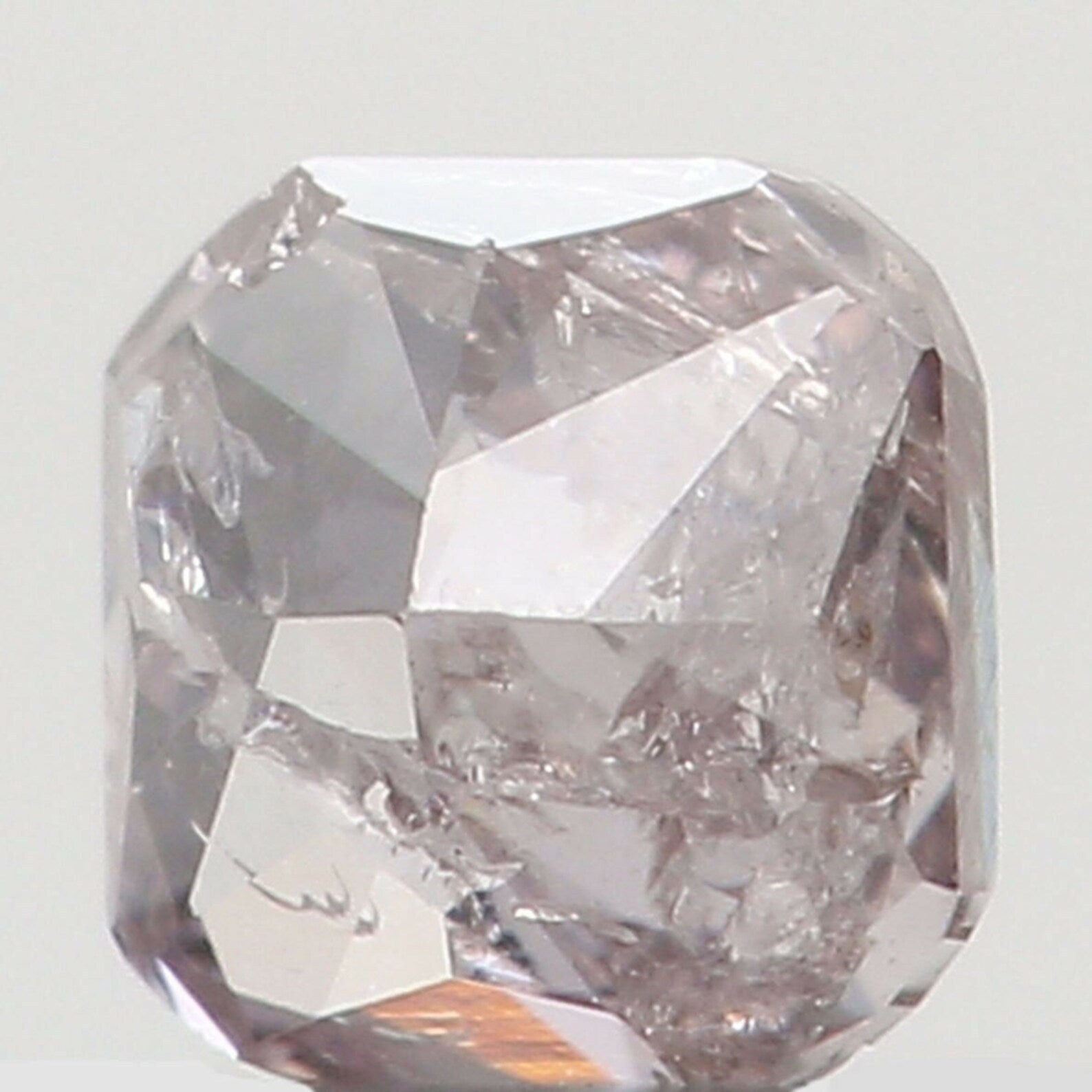 0.14 Ct Natural Loose Cushion Diamond Brown Pink Color Cushion Cut Diamond 2.80 MM Natural Loose Diamond Cushion brilliant Cut Diamond N7194