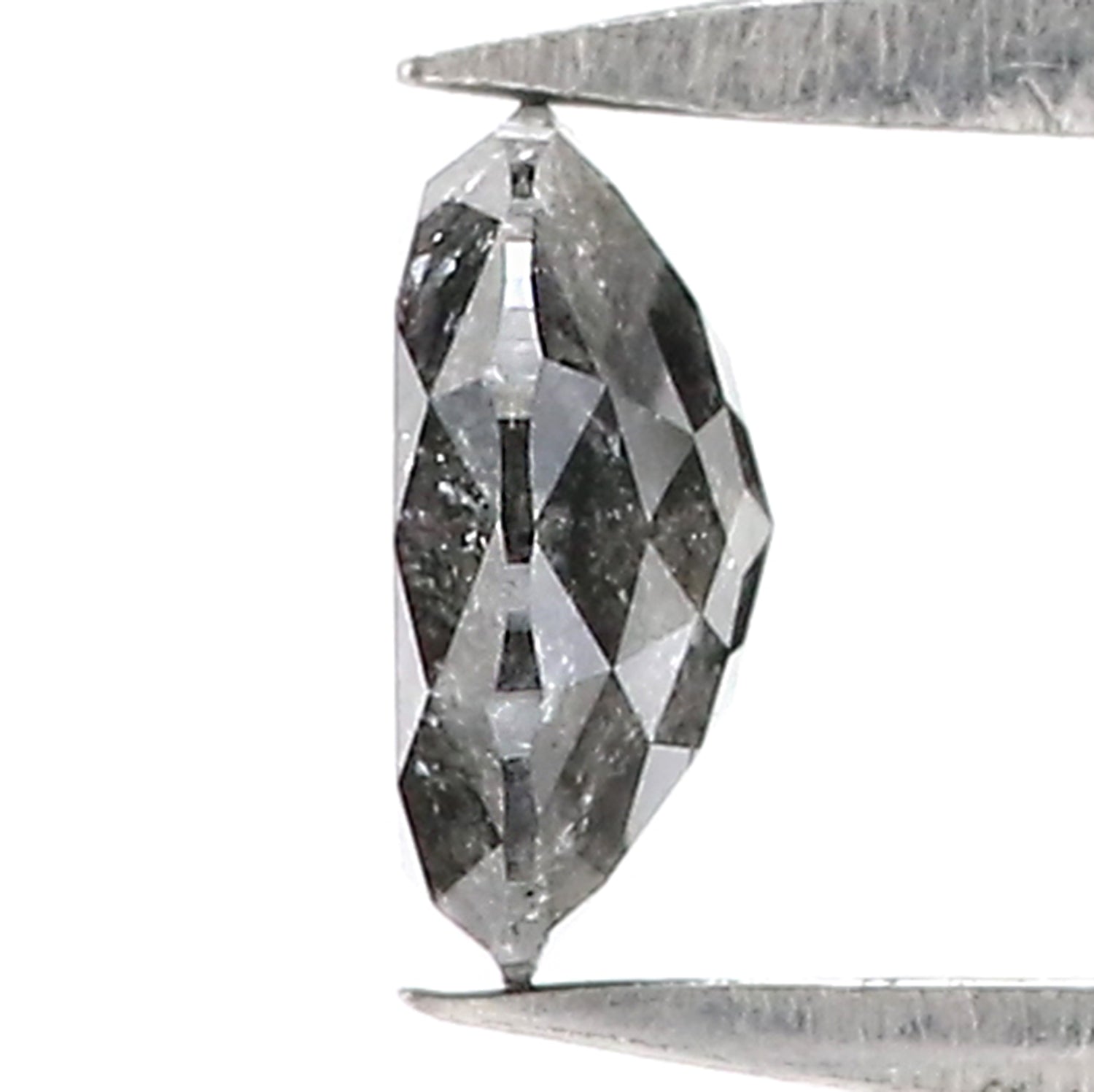 0.72 CT Natural Loose Round Rose Cut Diamond Salt And Pepper Round Shape Diamond 5.95 MM Natural Loose Diamond Round Rose Cut Diamond LQ697