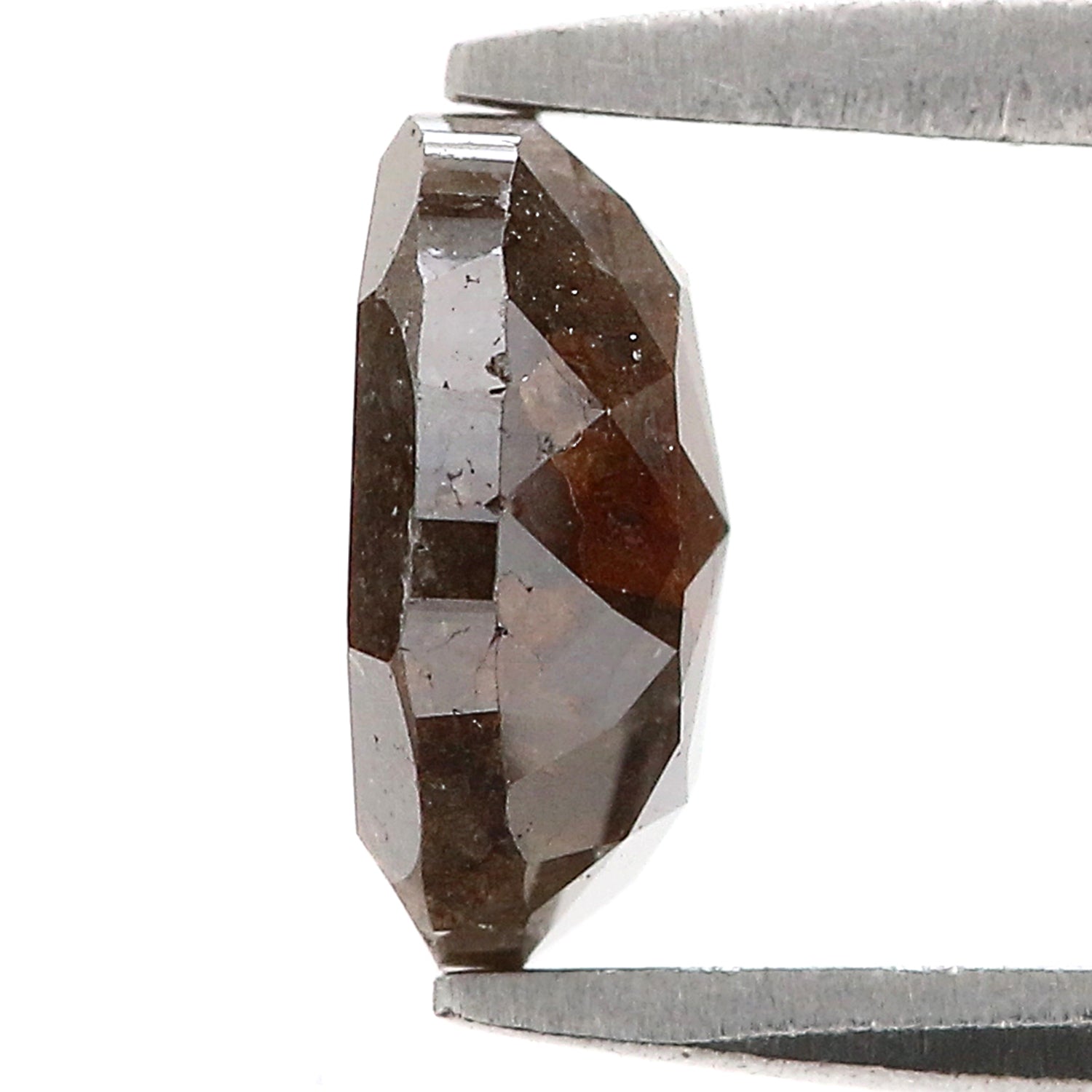 1.70 CT Natural Loose Cushion Shape Diamond Brown Color Cushion Cut Diamond 7.60 MM Natural Loose Diamond Cushion Rose Cut Diamond N2665