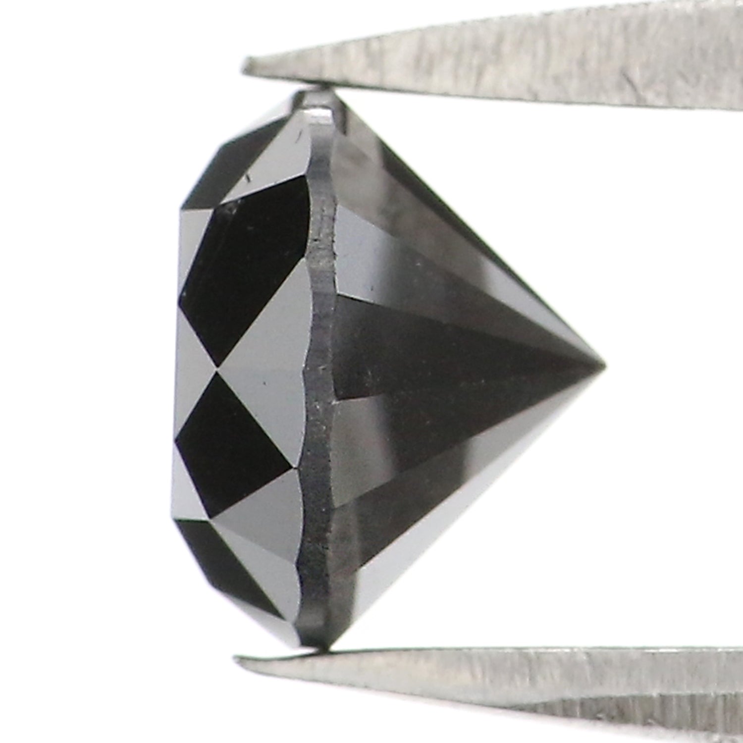 1.07 Ct Natural Loose Round Diamond Black Color Round Diamond 6.00 MM Natural Loose Diamond Black Color Round Brilliant Cut Diamond LC09