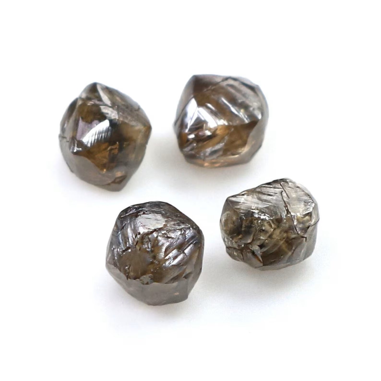 2.28 CT Natural Loose Rough Diamond Brown Color Rough Diamond 4.00 MM Natural Diamond Brown Color Irregular Cut Rough Shape Diamond NQ9050