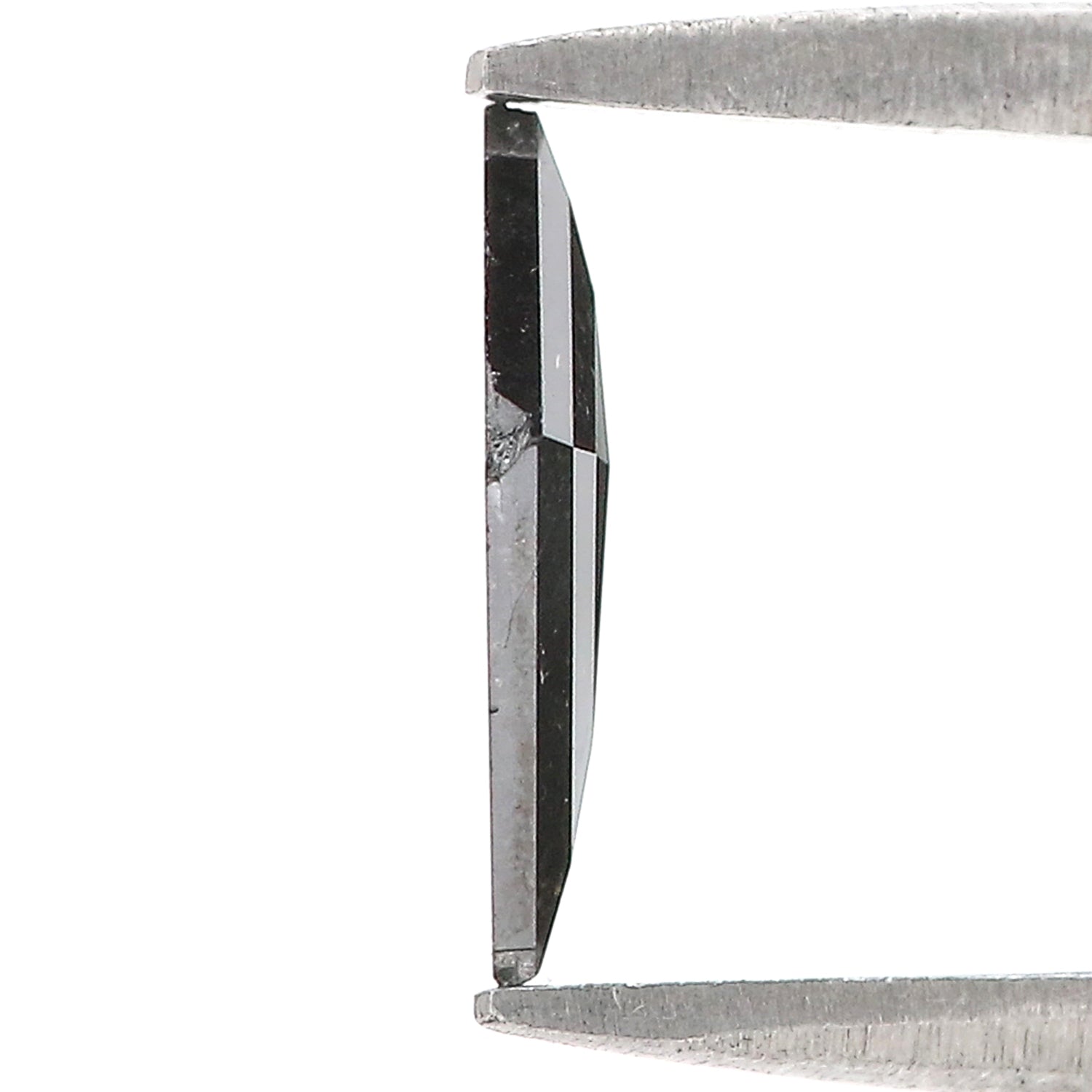 0.62 CT Natural Loose Kite Shape Diamond Salt And Pepper Kite Diamond 9.80 MM Natural Black Grey Color Diamond Kite Rose Cut Diamond N2601