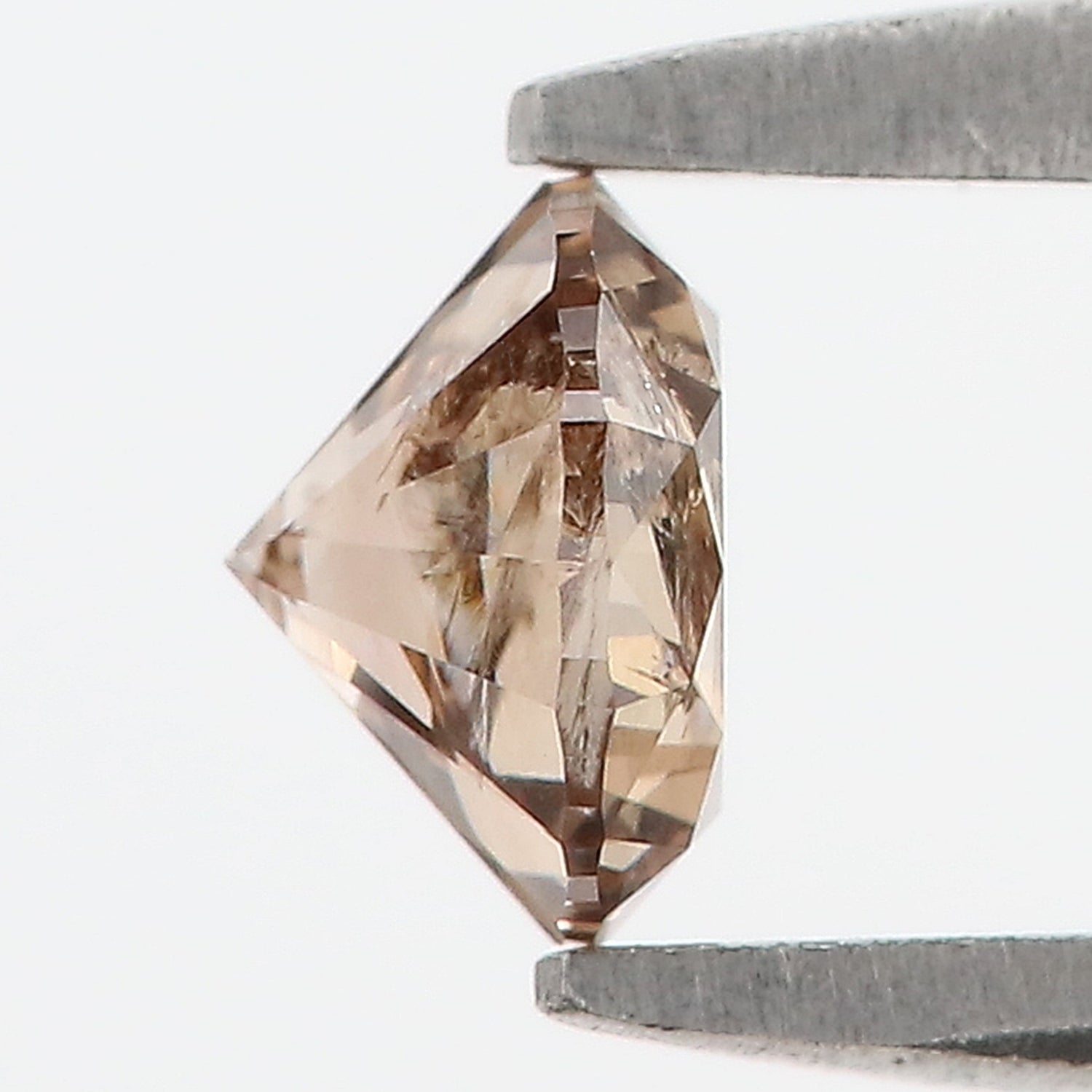 0.48 Ct Natural Loose Round Shape Diamond Brown Color Round Cut Diamond 4.85 MM Natural Brown Diamond Round Brilliant Cut Diamond LQ775