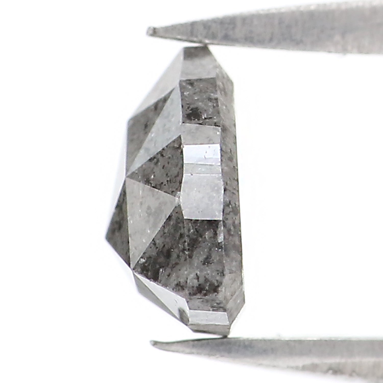 Natural Loose Triangle Diamond, Salt And Pepper Triangle Diamond, Natural Loose Diamond, Triangle Cut Diamond, 1.63 CT Triangle Shape KDL2986