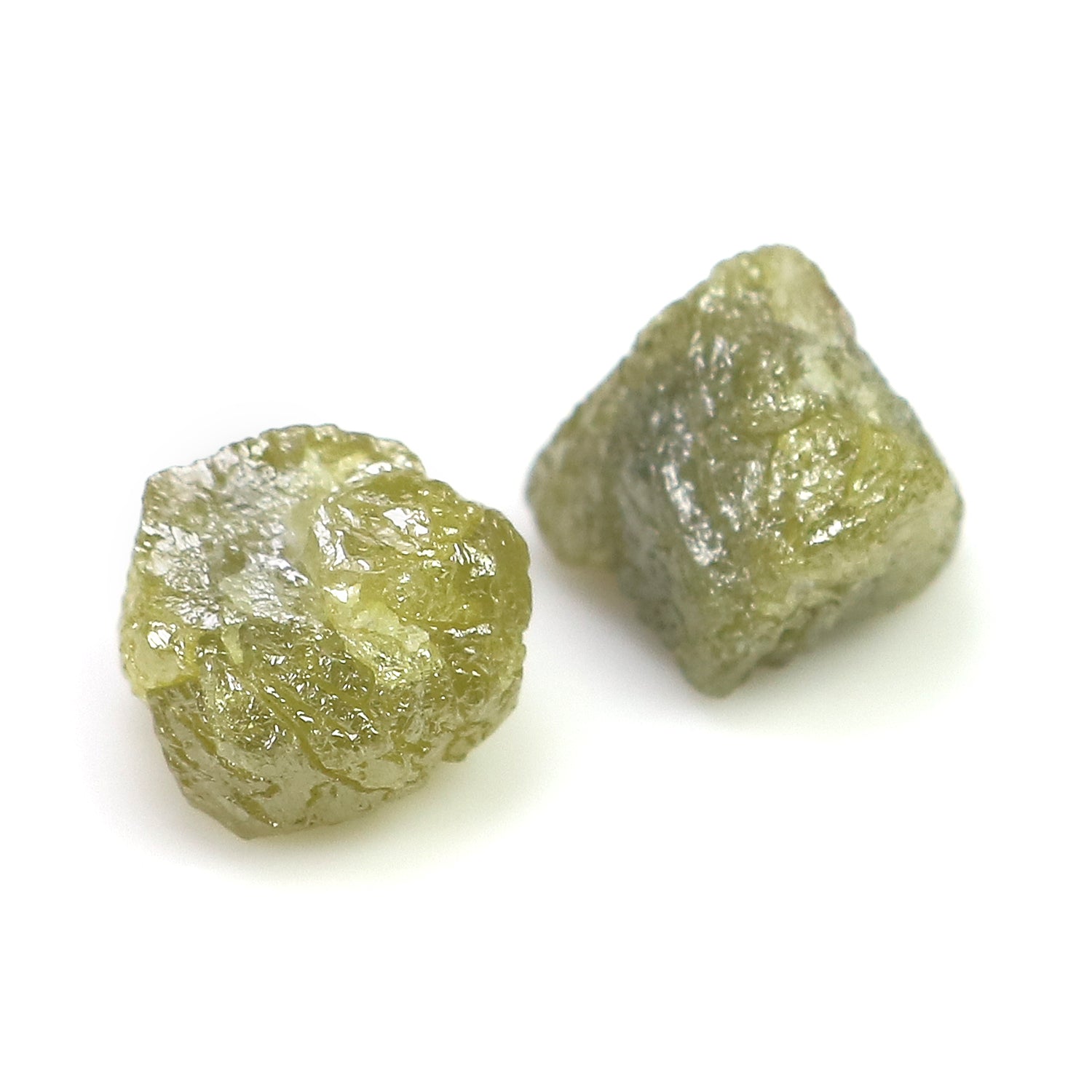 4.04 CT Natural Loose Rough Shape Diamond Green Color Rough Uncut Diamond 7.20 MM Natural Grey Diamond Rough Irregular Cut Diamond LQ3368