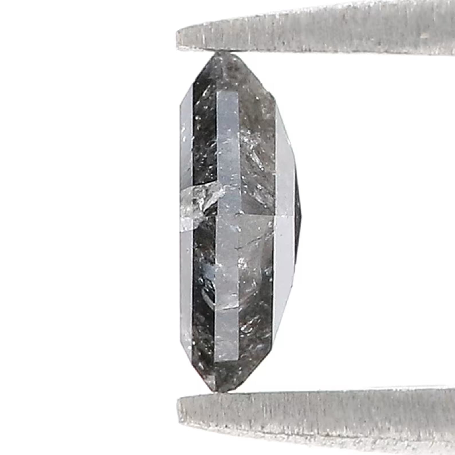 0.65 CT Natural Loose Kite Shape Diamond Black Color Kite Cut Diamond 6.75 MM Natural Loose Diamond Kite Shape Rose Cut Diamond QN808