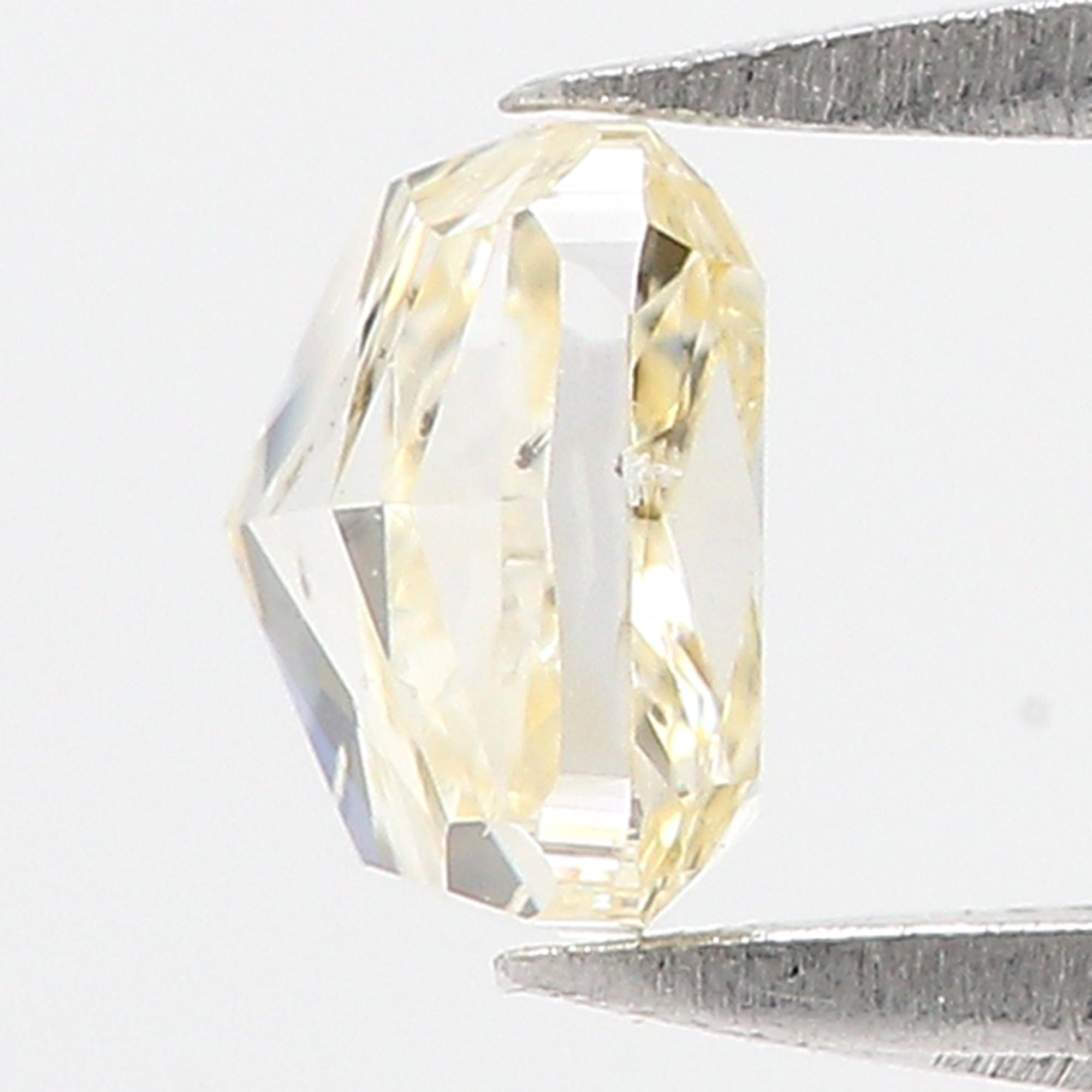 0.63 CT Natural Loose Cushion Shape Diamond Yellow Color Cushion Diamond 4.75 MM Natural Yellow Diamond Cushion Brilliant Cut Diamond QL3105