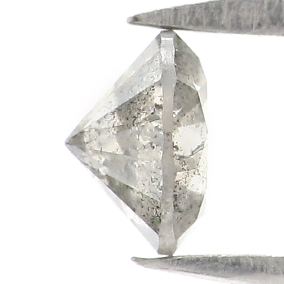 0.42 CT Natural Loose Round Shape Diamond Salt And Pepper Round Cut Diamond 4.65 MM Natural Loose Diamond Round Brilliant Cut Diamond LQ2804
