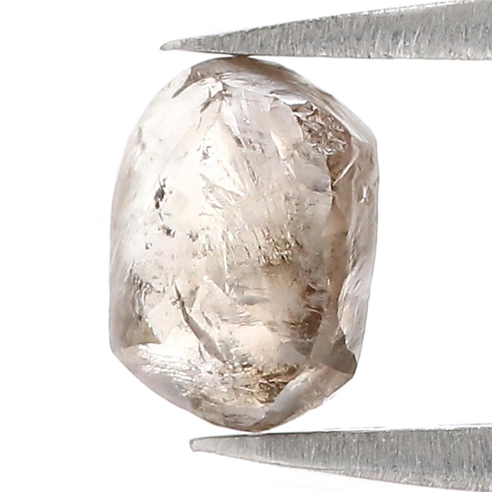 1.14 CT Natural Loose Rough Shape Diamond Brown Color Rough Irregular Cut Diamond 6.40 MM Natural Loose Diamond Rough Uncut Diamond QN2526